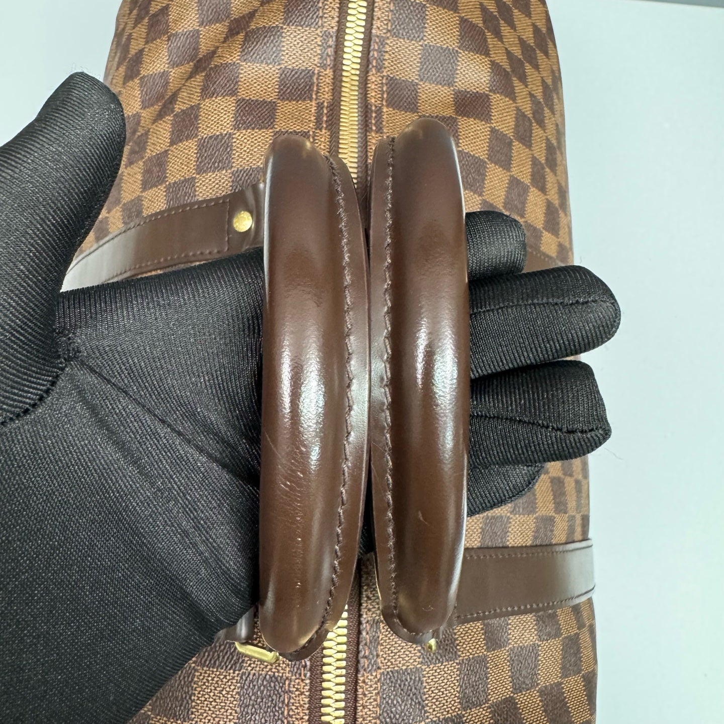 Louis Vuitton - Keepall 55 - Synthetic - Brown - (large)