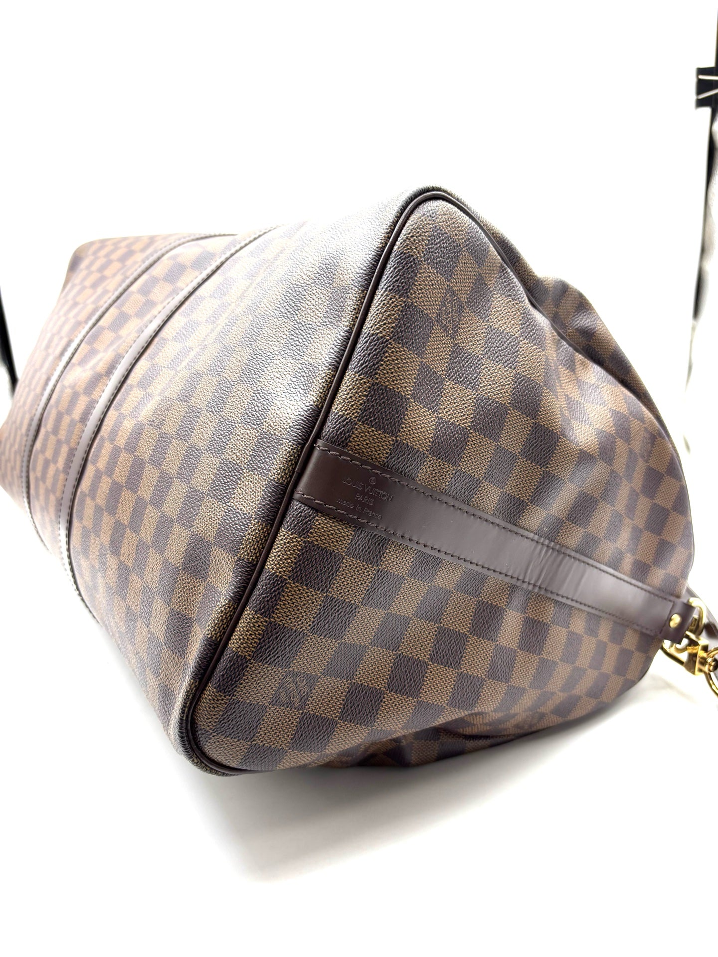 Louis Vuitton - Keepall 55 - Synthetic - Brown - (large)
