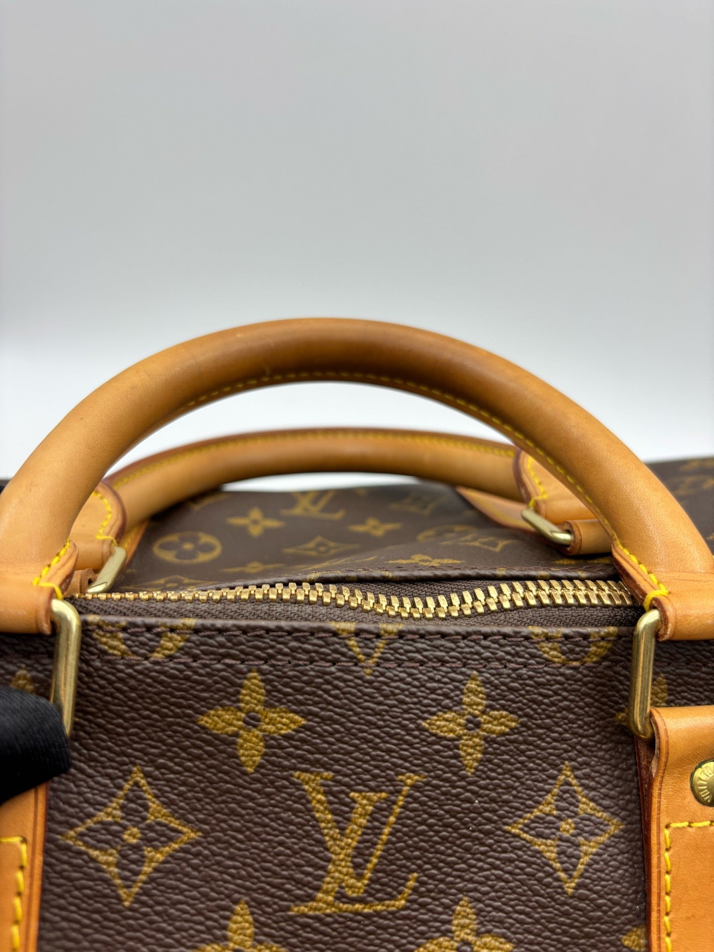 Louis Vuitton - Keepall 55 - Synthetic - Brown - (large)