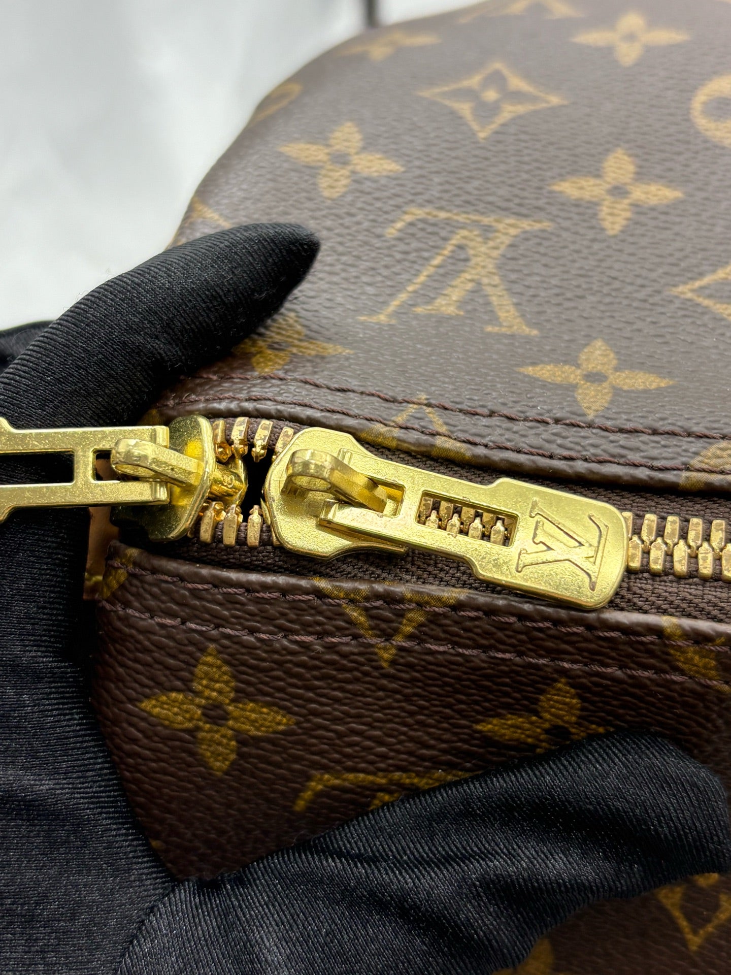Louis Vuitton - Keepall 55 - Synthetic - Brown - (large)
