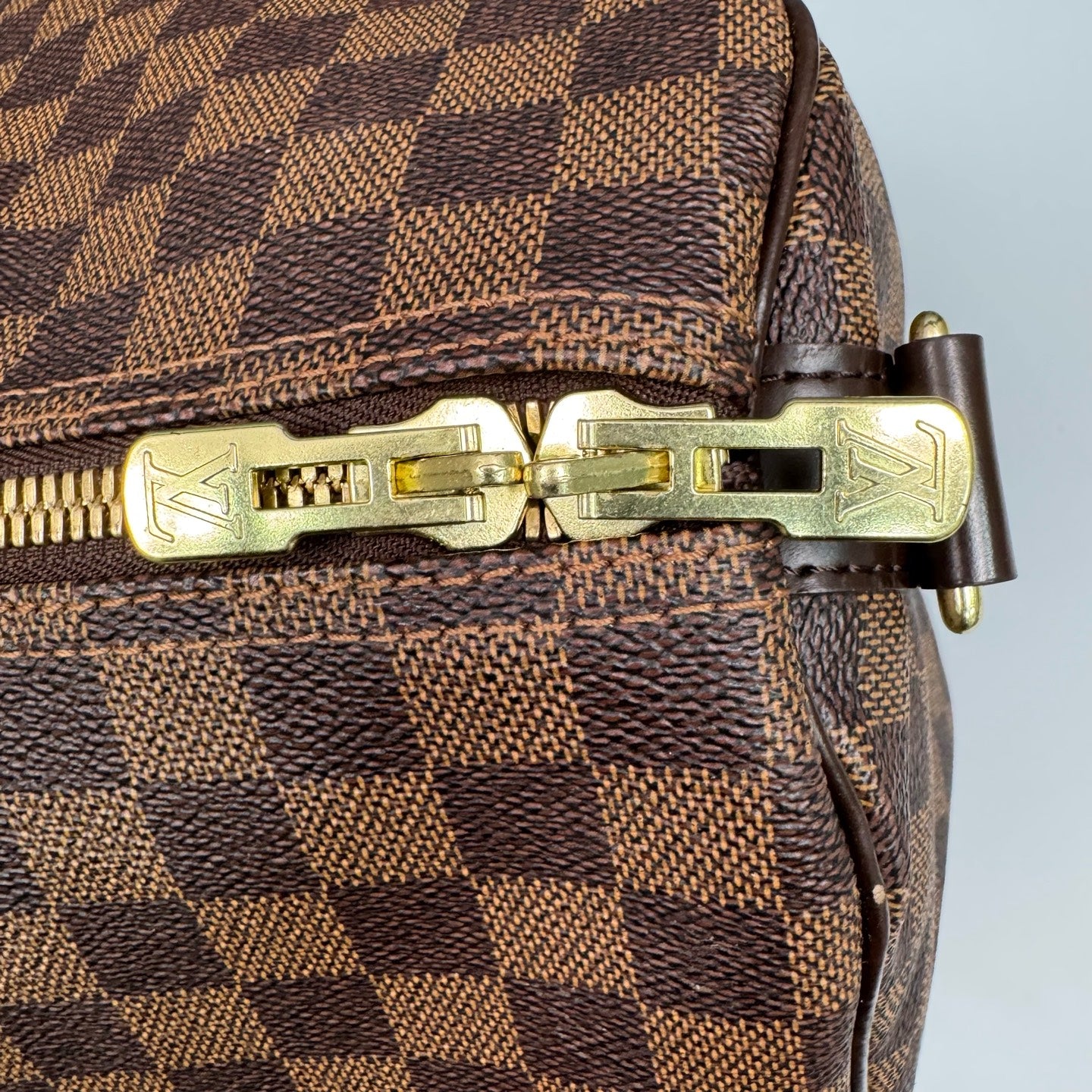 Louis Vuitton - Keepall 55 - Synthetic - Brown - (large)