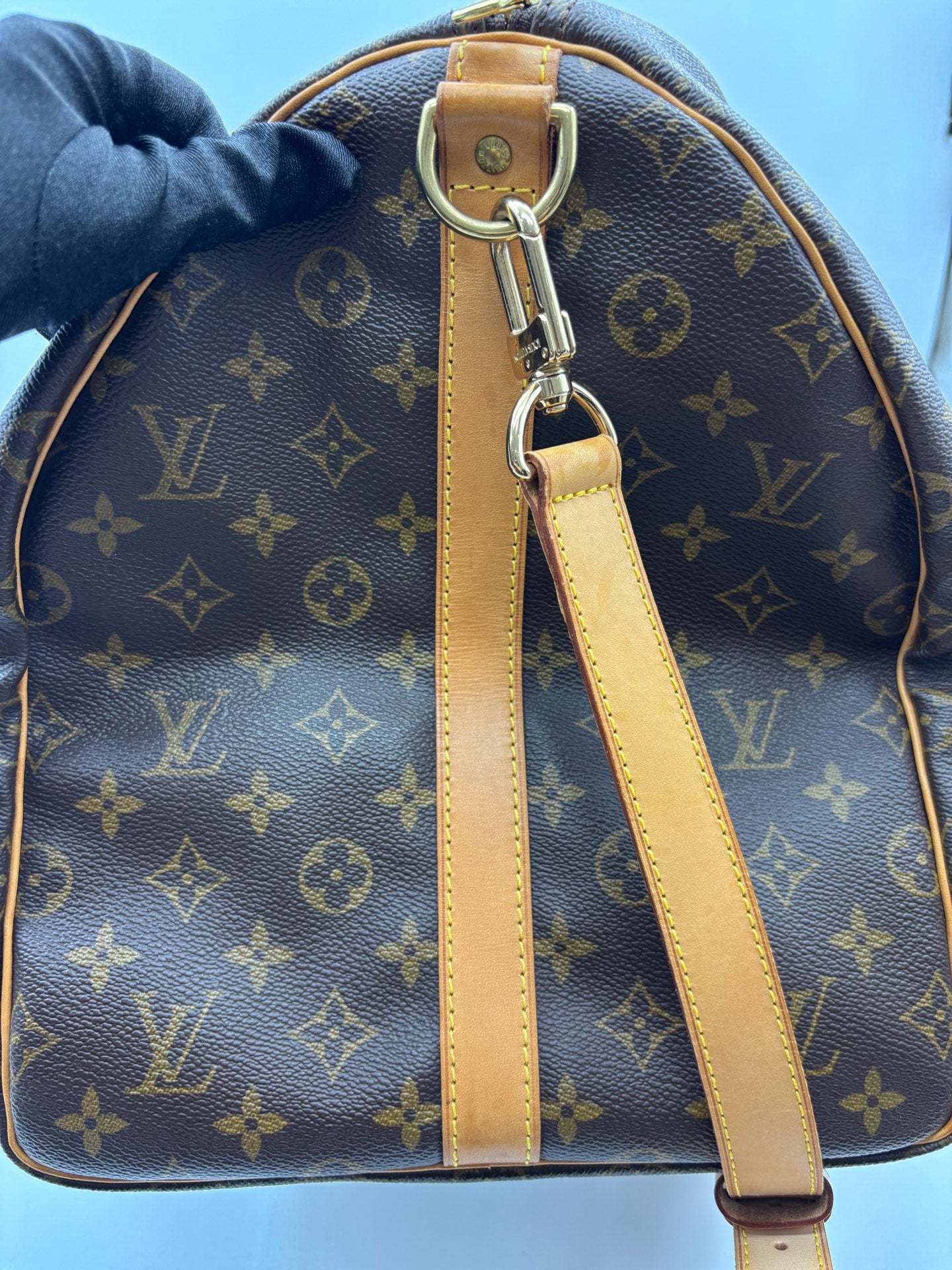 Louis Vuitton - Keepall 55 - Synthetic - Brown - (large)