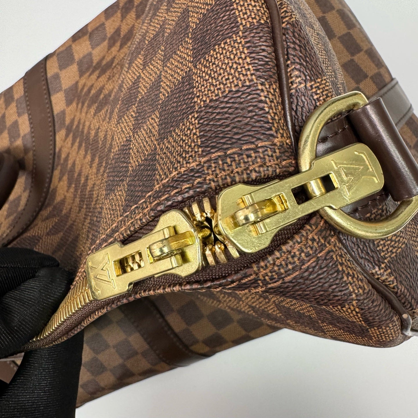 Louis Vuitton - Keepall 55 - Synthetic - Brown - (large)
