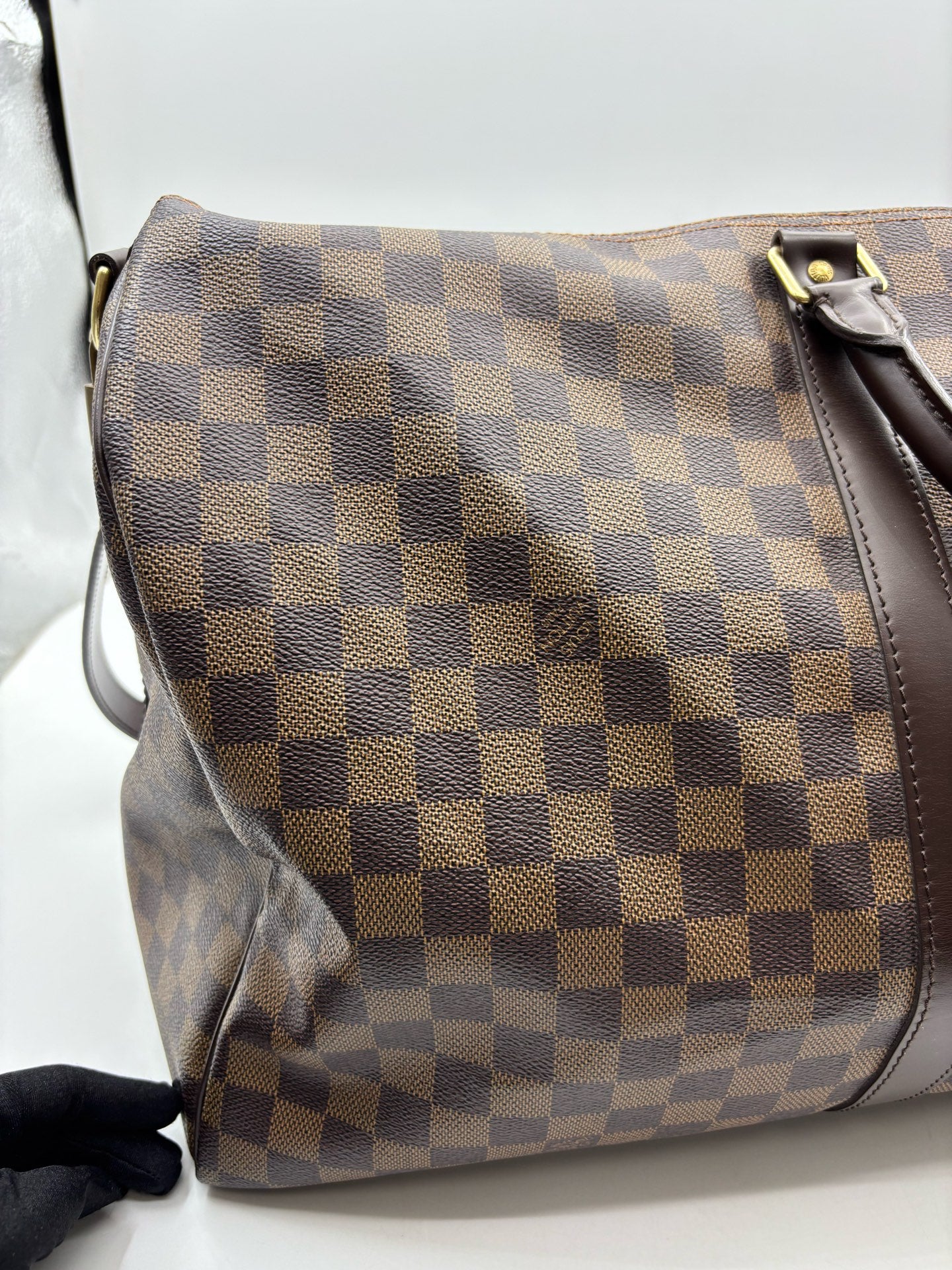 Louis Vuitton - Keepall 55 - Synthetic - Brown - (large)