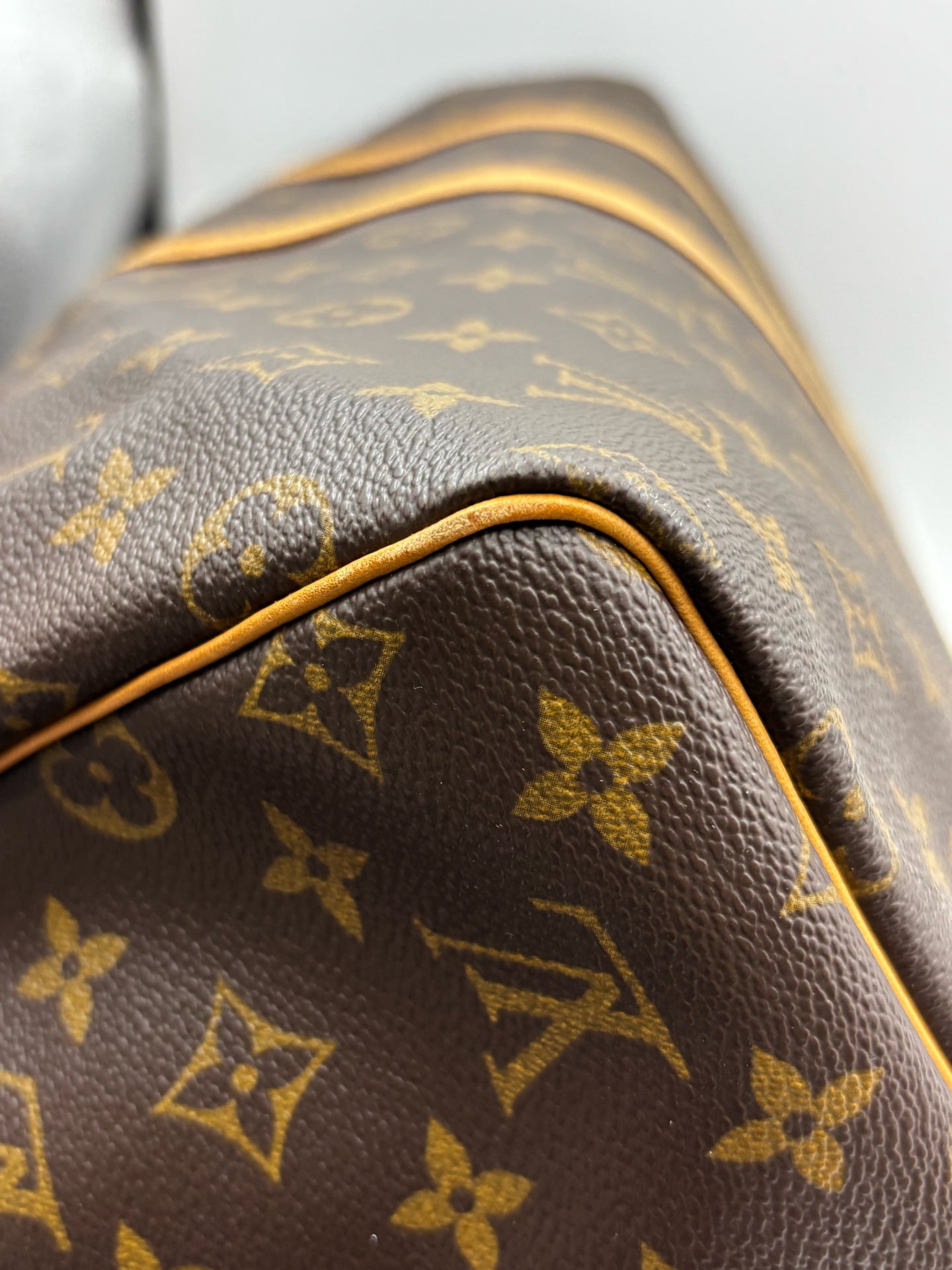 Louis Vuitton - Keepall 55 - Synthetic - Brown - (large)