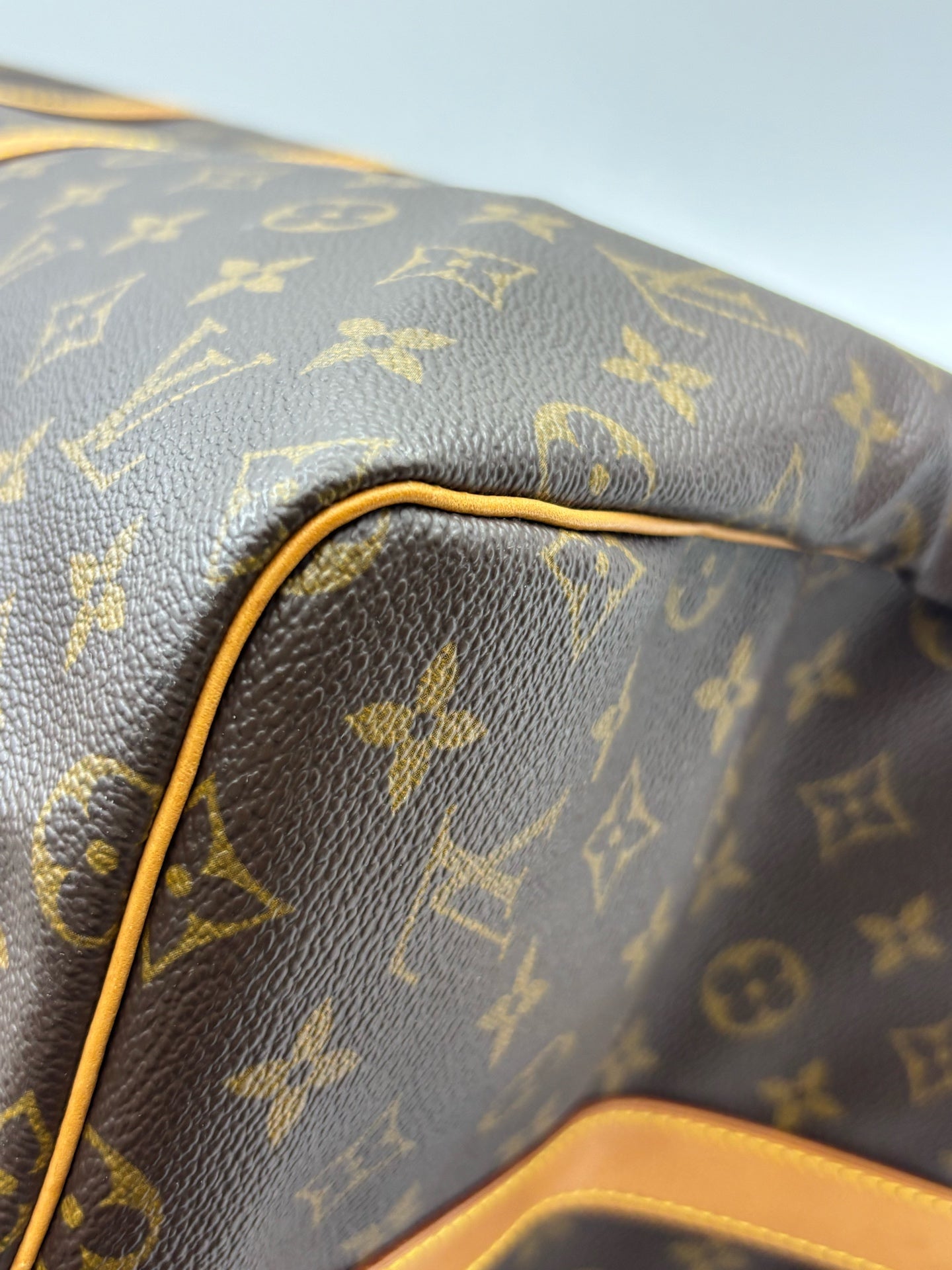 Louis Vuitton - Keepall 55 - Synthetic - Brown - (large)