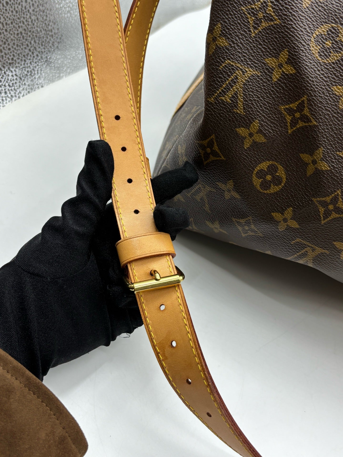 Louis Vuitton - Keepall 55 - Synthetic - Brown - (large)