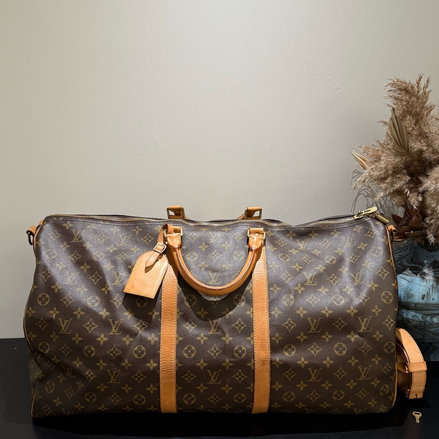 Louis Vuitton - Keepall 60 - Cloth - Brown - (60)
