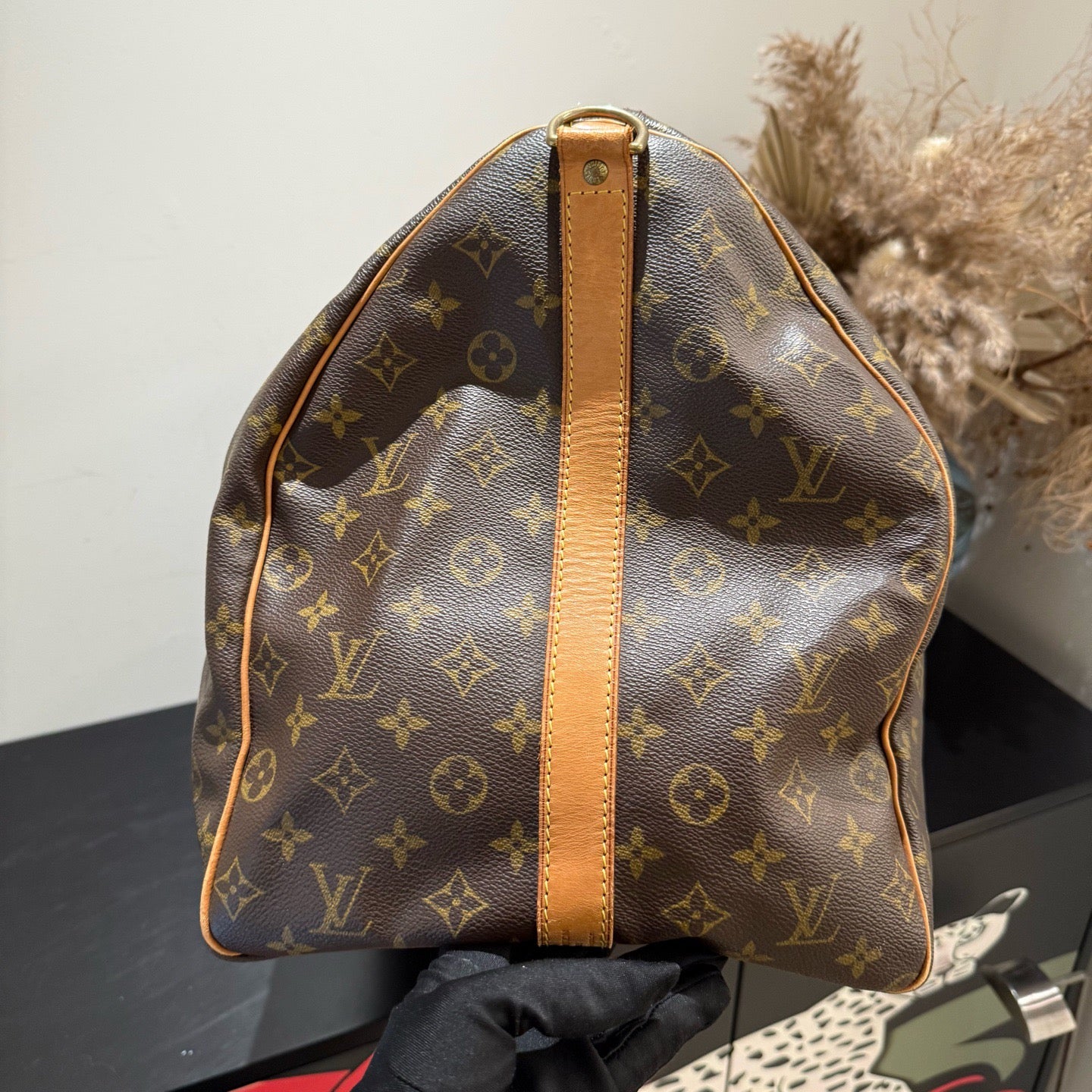 Louis Vuitton - Keepall 60 - Cloth - Brown - (60)