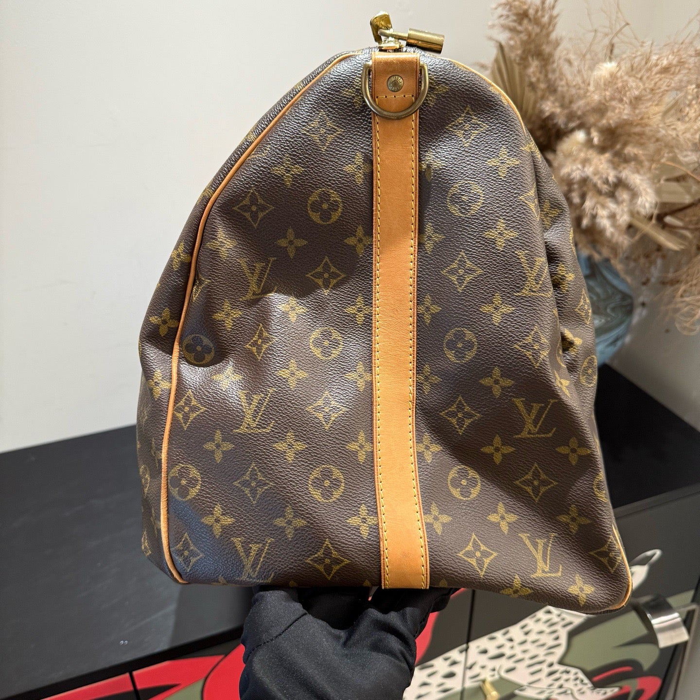 Louis Vuitton - Keepall 60 - Cloth - Brown - (60)