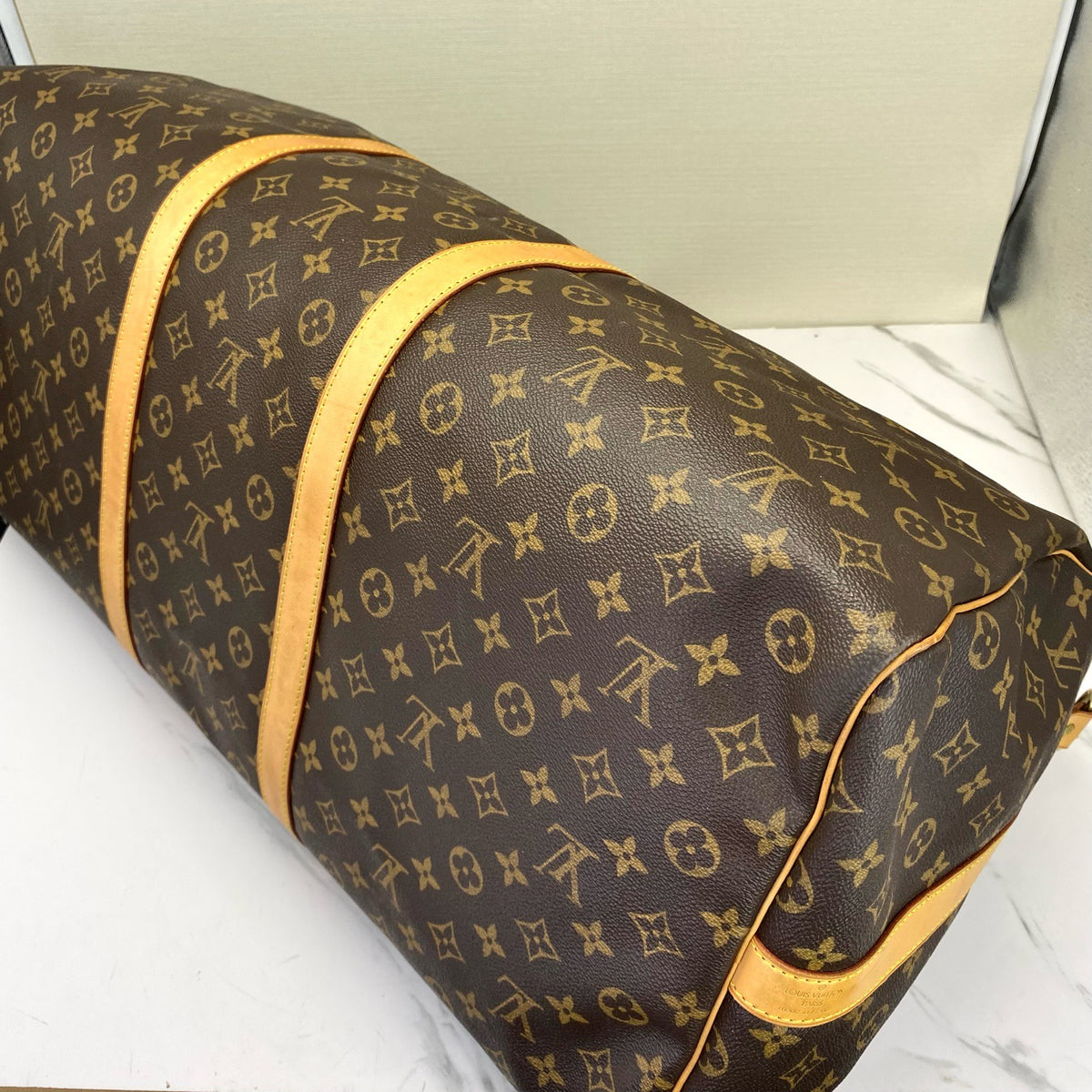 Louis Vuitton - Keepall 60 - Cloth - Brown - (60)