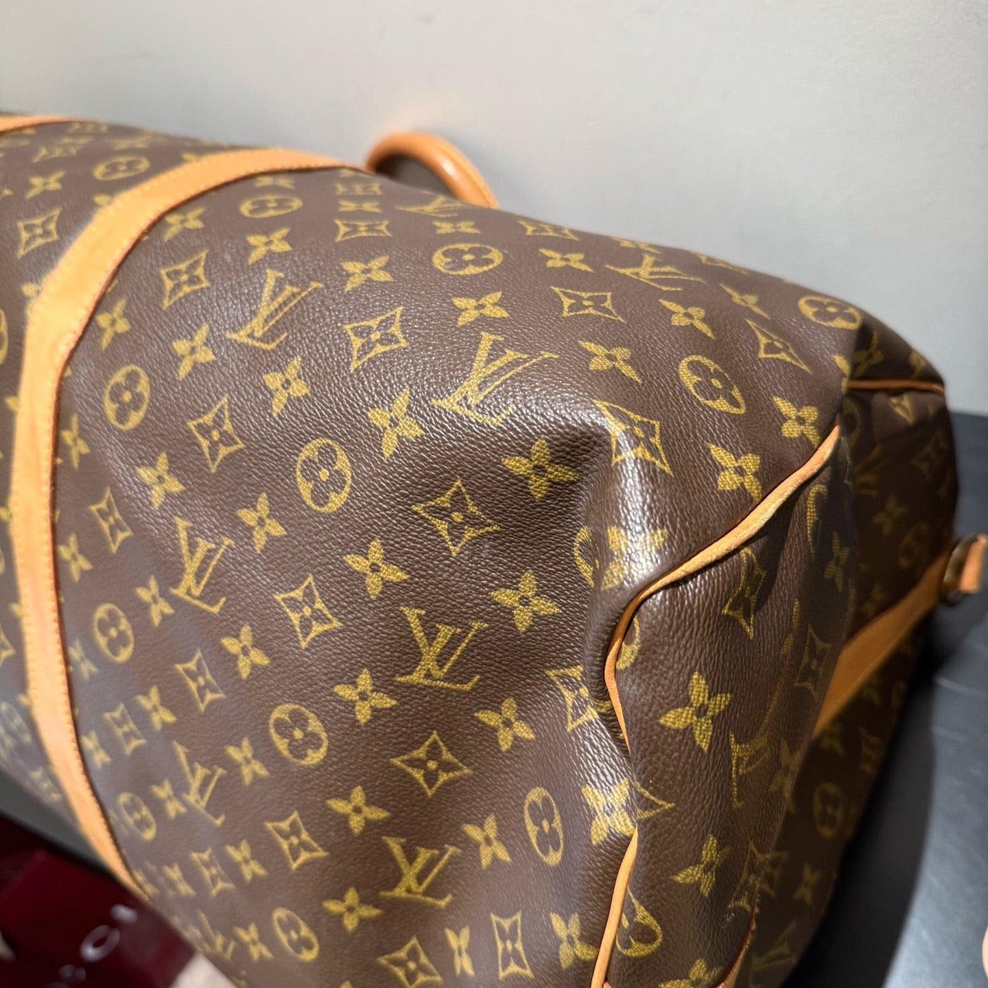 Louis Vuitton - Keepall 60 - Cloth - Brown - (60)