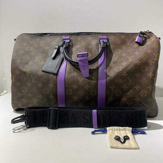 Louis Vuitton - Keepall Bandoulière 50 - Synthetic - Multicolour - (Large)
