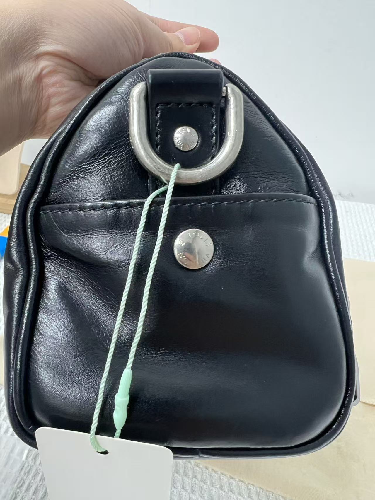 Louis Vuitton - Keepall Cargo - Leather - Black - (mini)