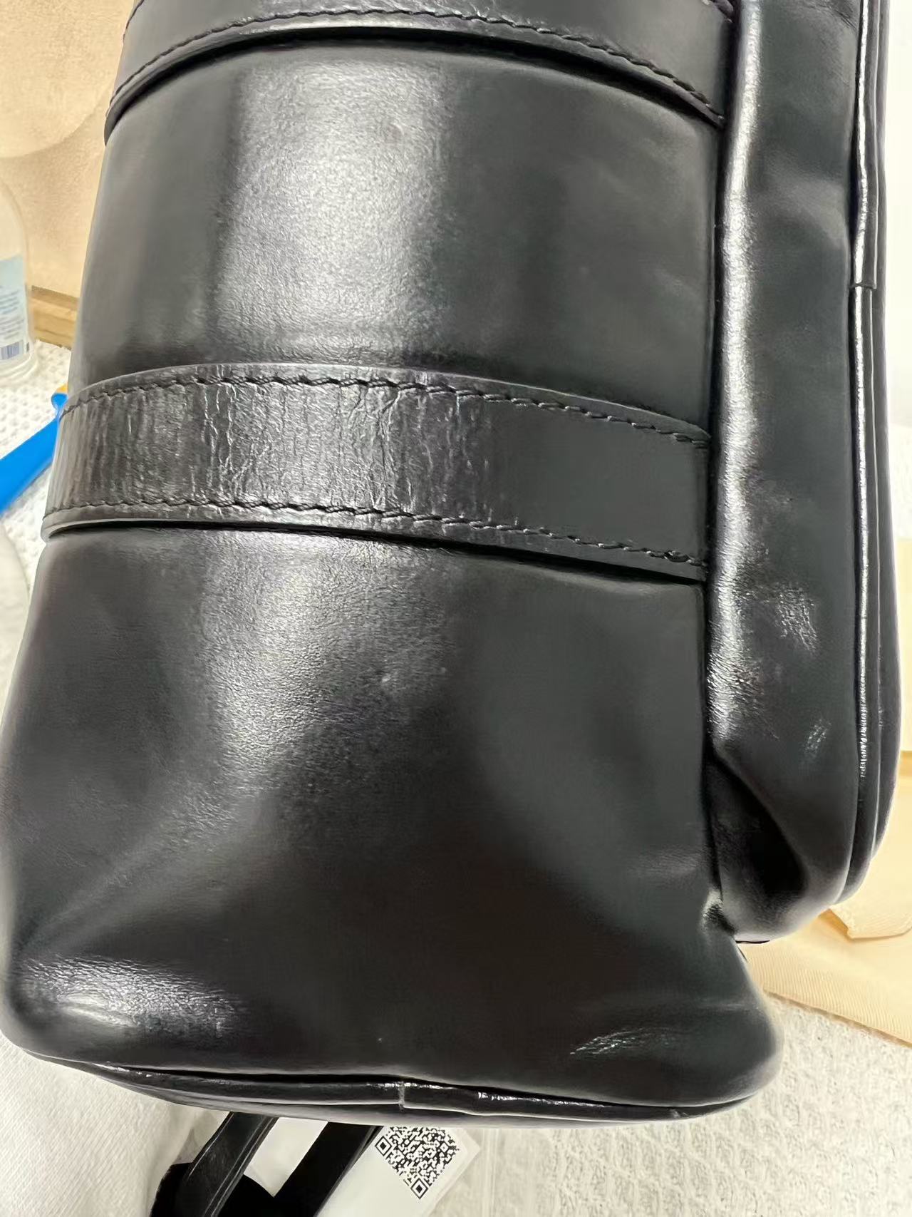 Louis Vuitton - Keepall Cargo - Leather - Black - (mini)