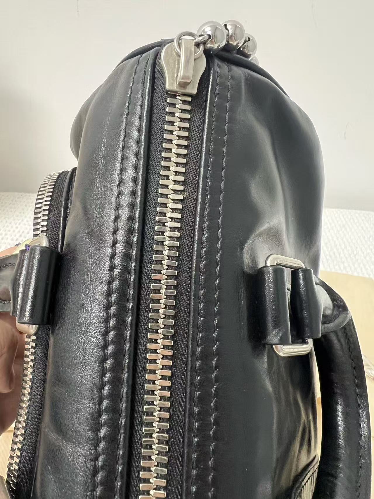 Louis Vuitton - Keepall Cargo - Leather - Black - (mini)