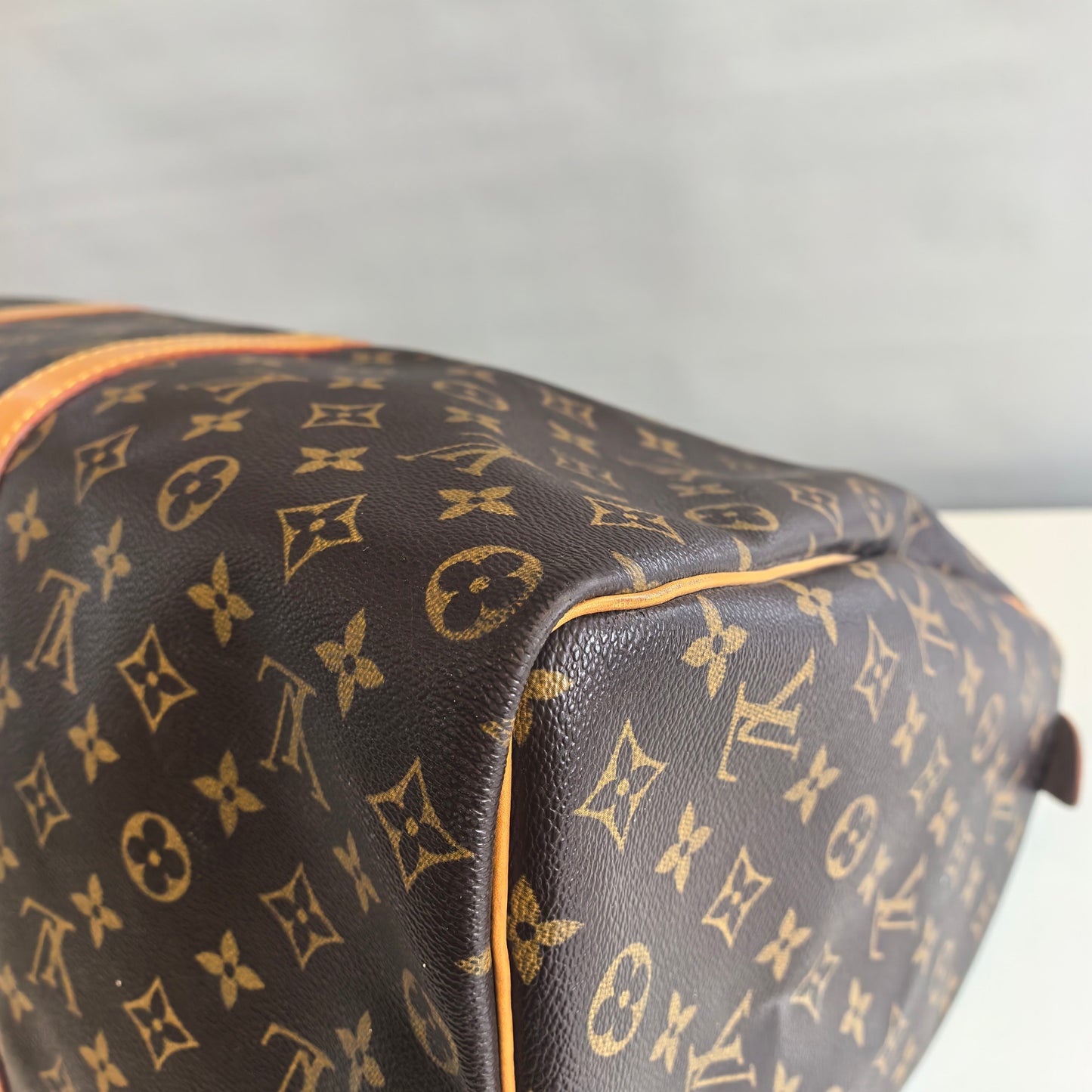Louis Vuitton - Keepall - Cloth - Brown - (large)