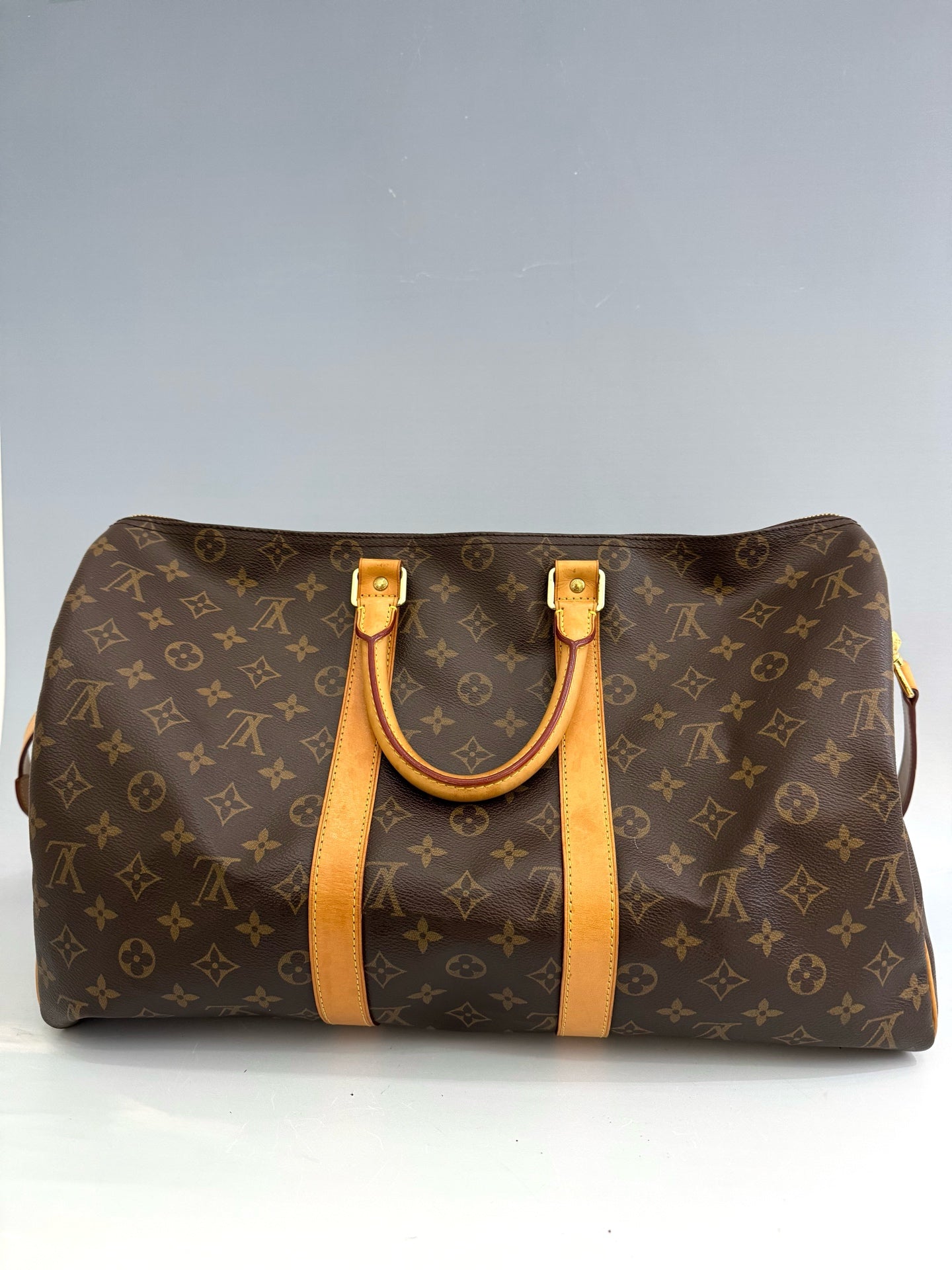 Louis Vuitton - Keepall - Cloth - Brown - (large)