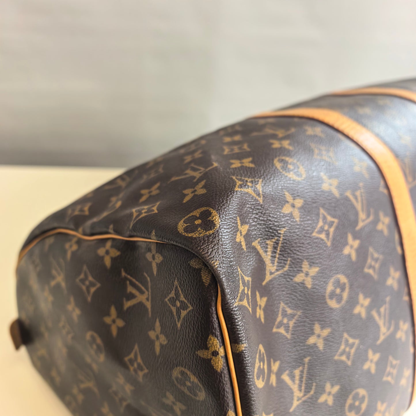 Louis Vuitton - Keepall - Cloth - Brown - (large)