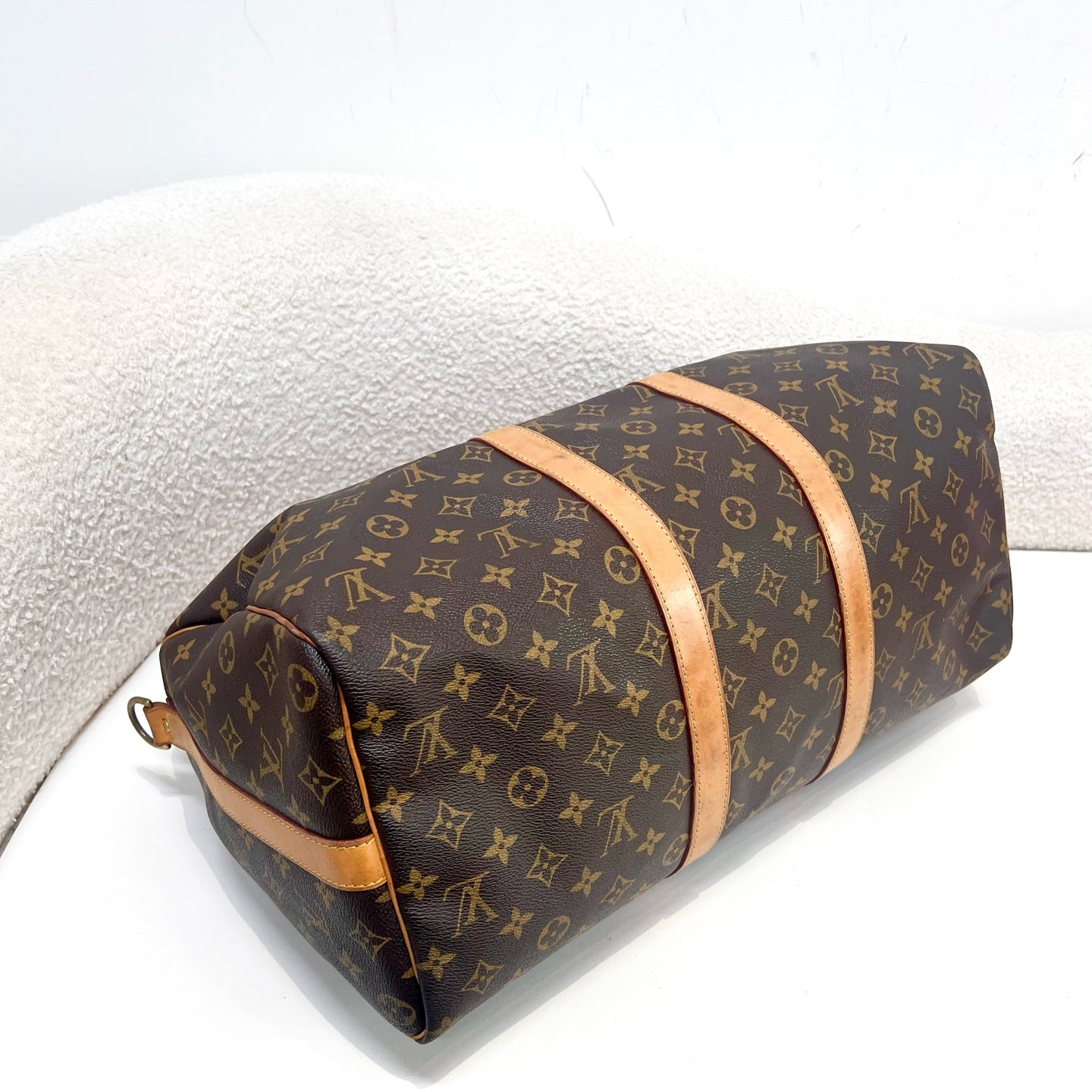 Louis Vuitton - Keepall - Cloth - Brown - (large)