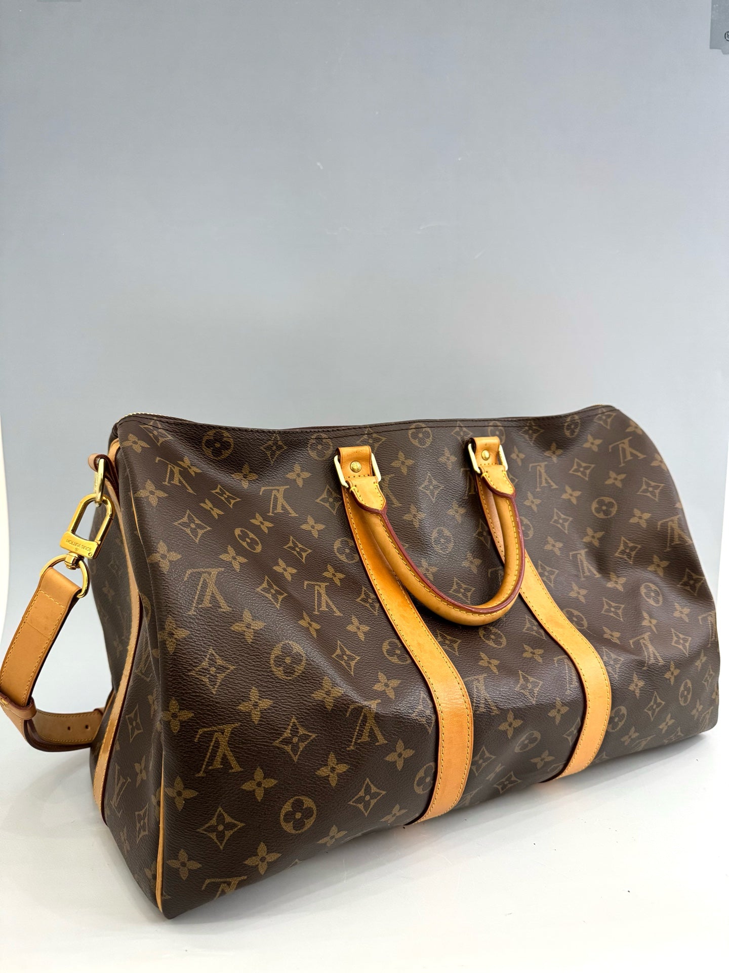 Louis Vuitton - Keepall - Cloth - Brown - (large)