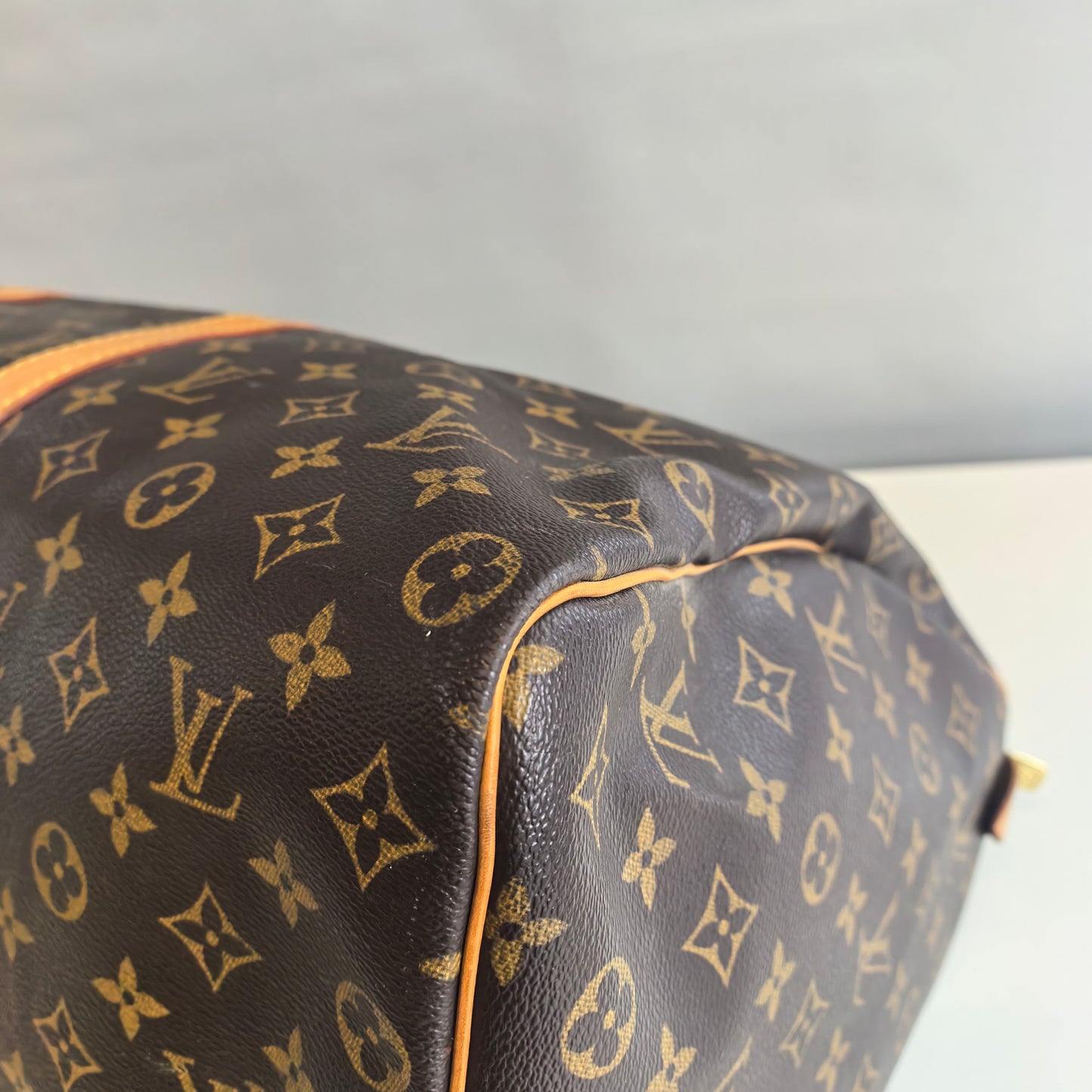 Louis Vuitton - Keepall - Cloth - Brown - (large)