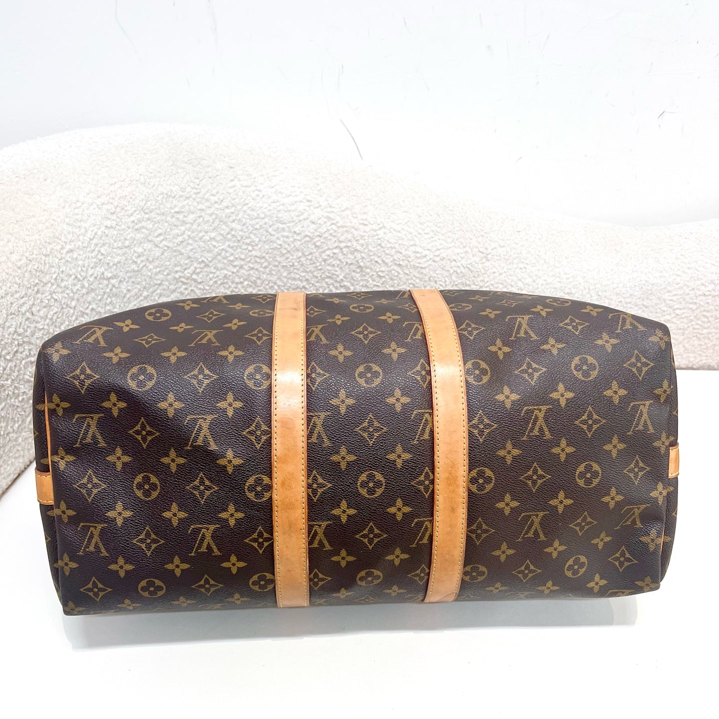 Louis Vuitton - Keepall - Cloth - Brown - (large)