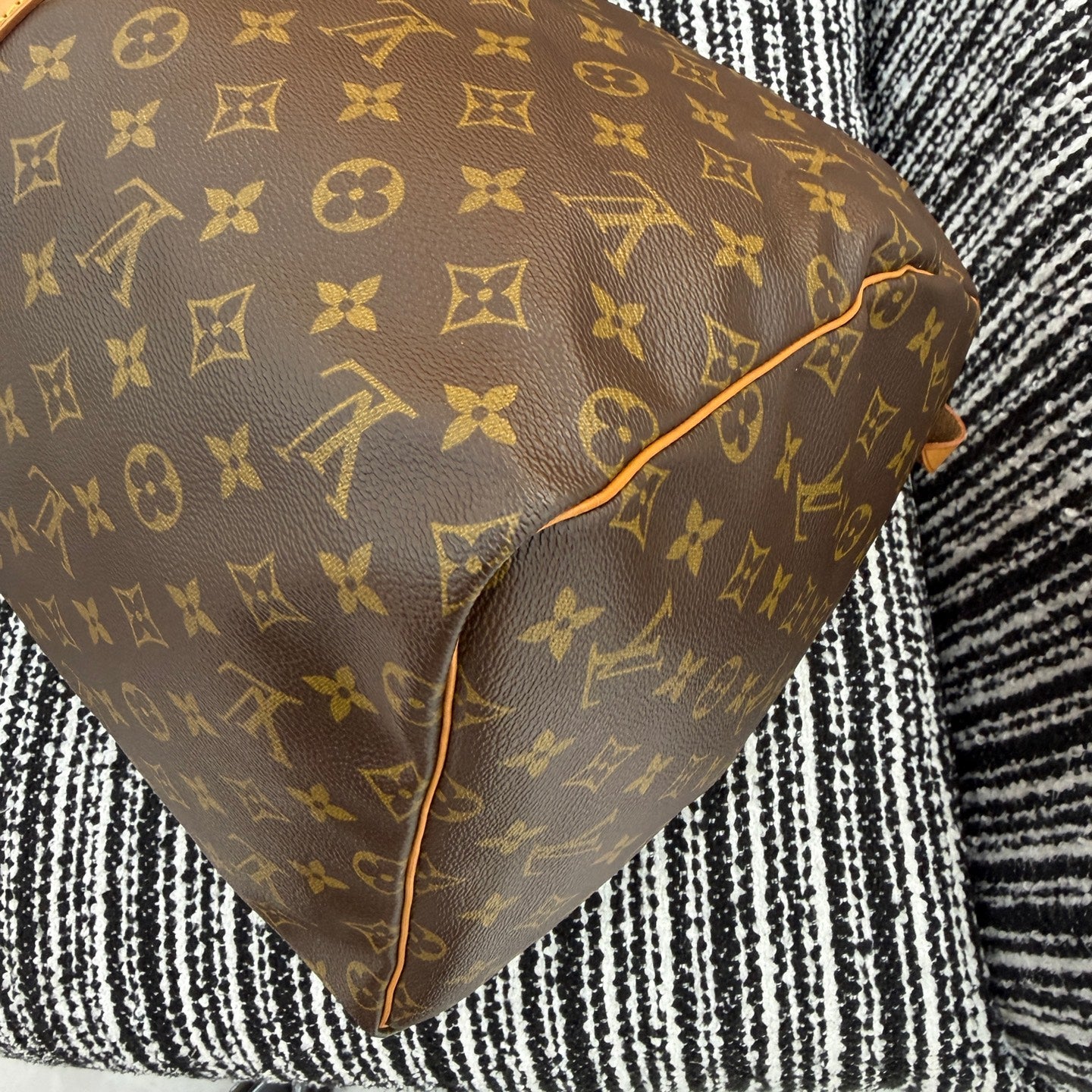Louis Vuitton - Keepall - Cloth - Brown - (large)