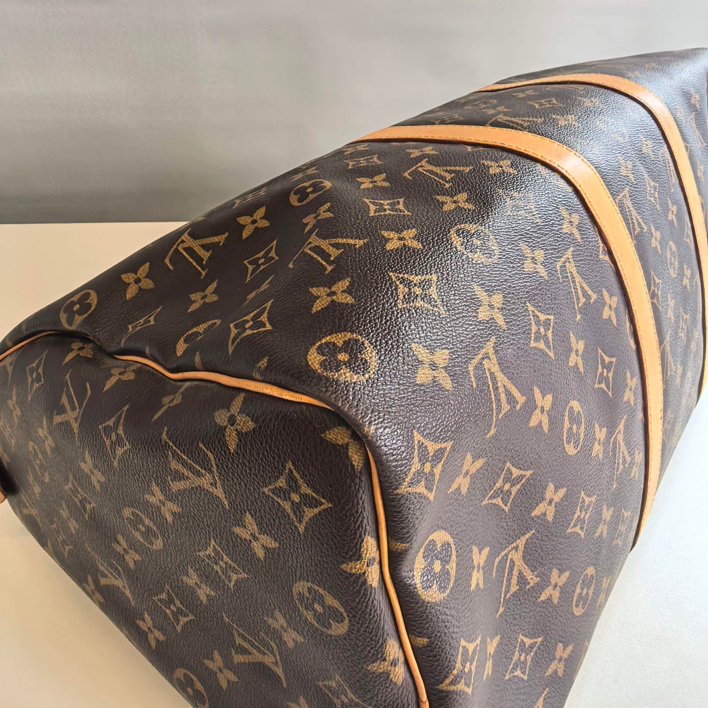 Louis Vuitton - Keepall - Cloth - Brown - (large)