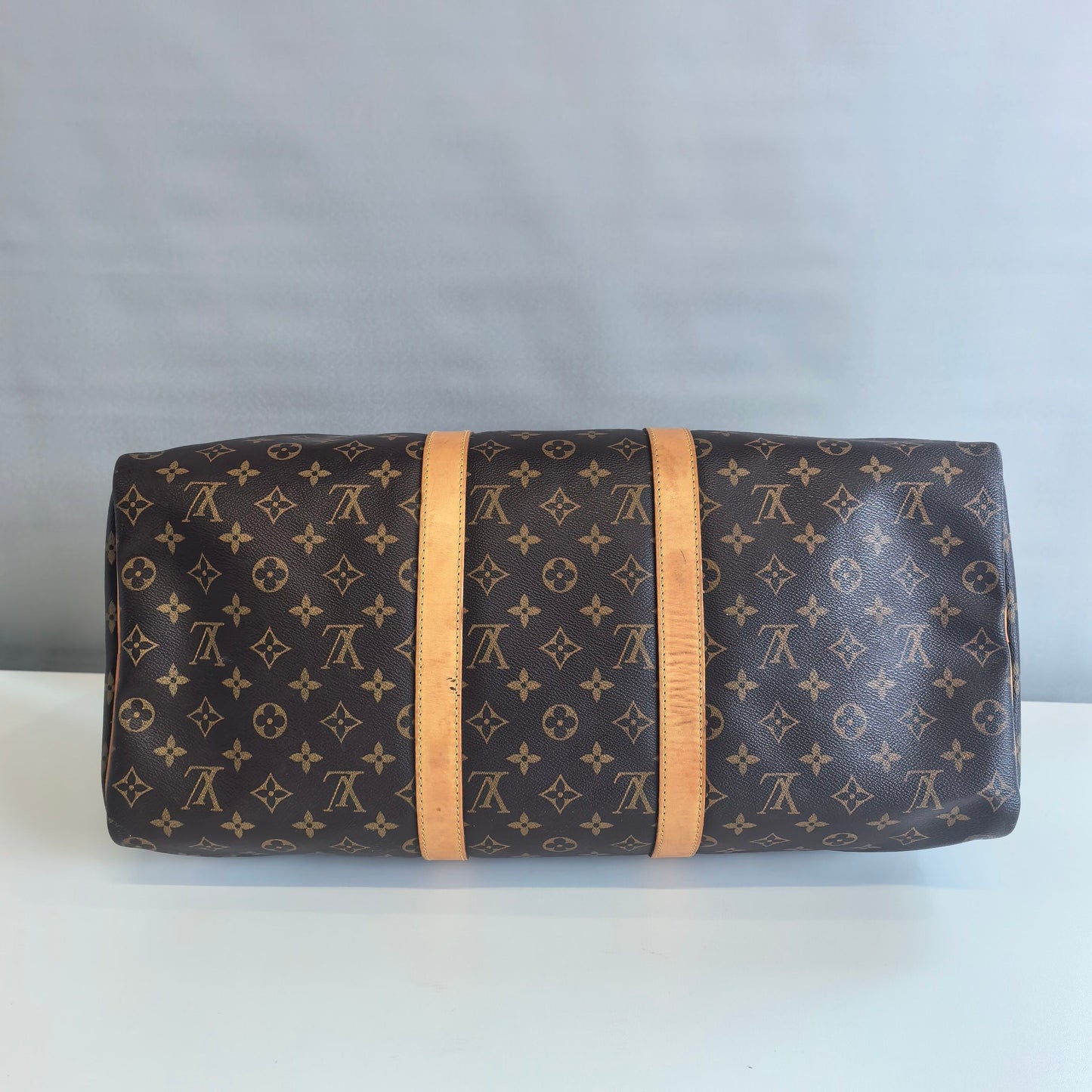 Louis Vuitton - Keepall - Cloth - Brown - (large)