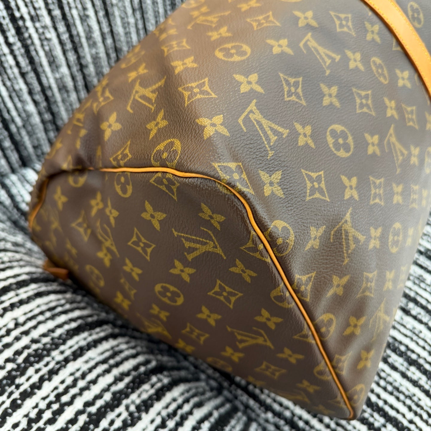 Louis Vuitton - Keepall - Cloth - Brown - (large)