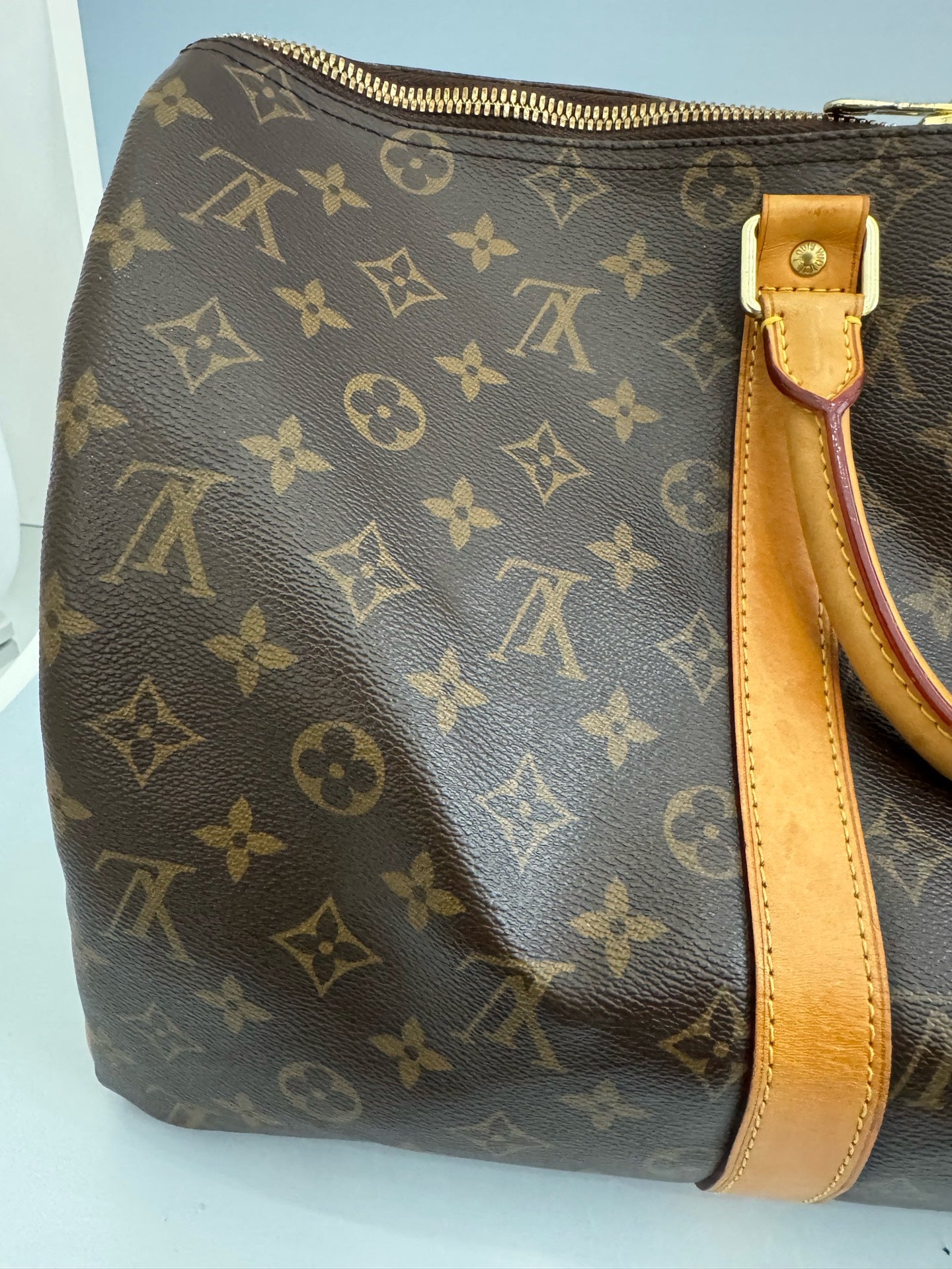Louis Vuitton - Keepall - Cloth - Brown - (large)