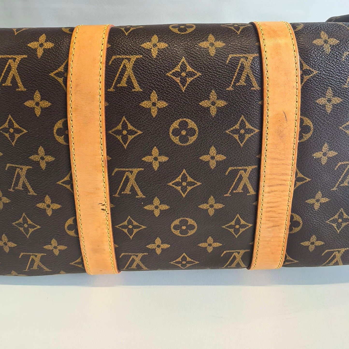 Louis Vuitton - Keepall - Cloth - Brown - (large)