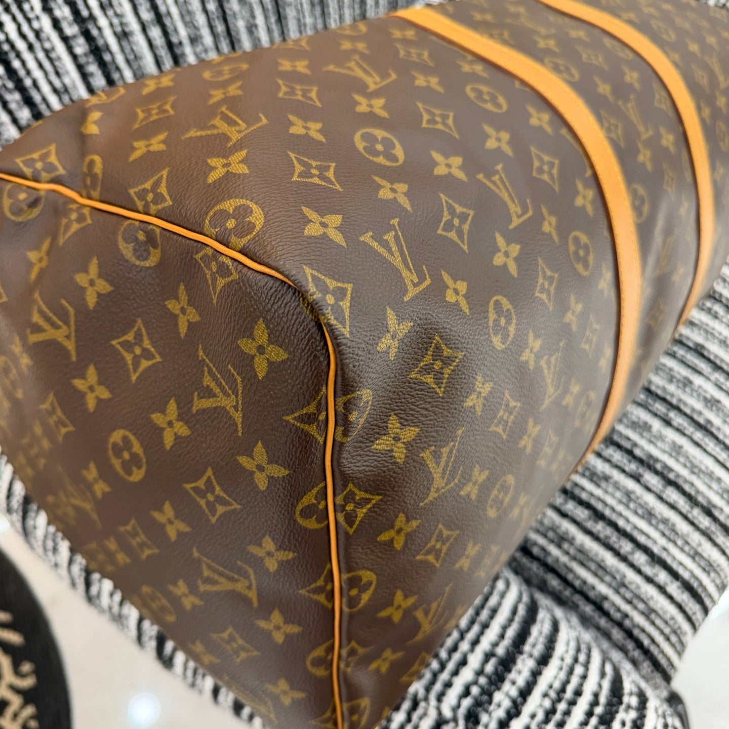 Louis Vuitton - Keepall - Cloth - Brown - (large)