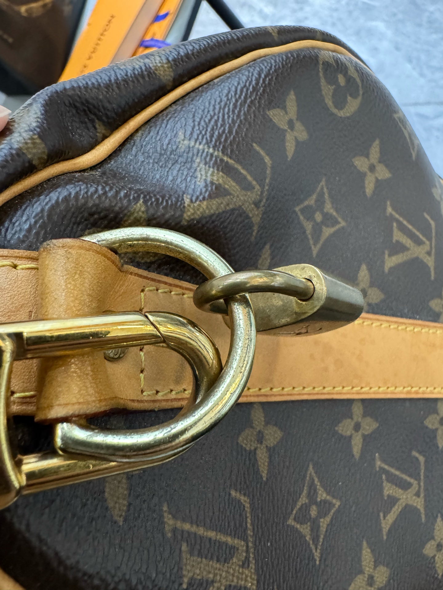 Louis Vuitton - Keepall - Cloth - Brown - (large)