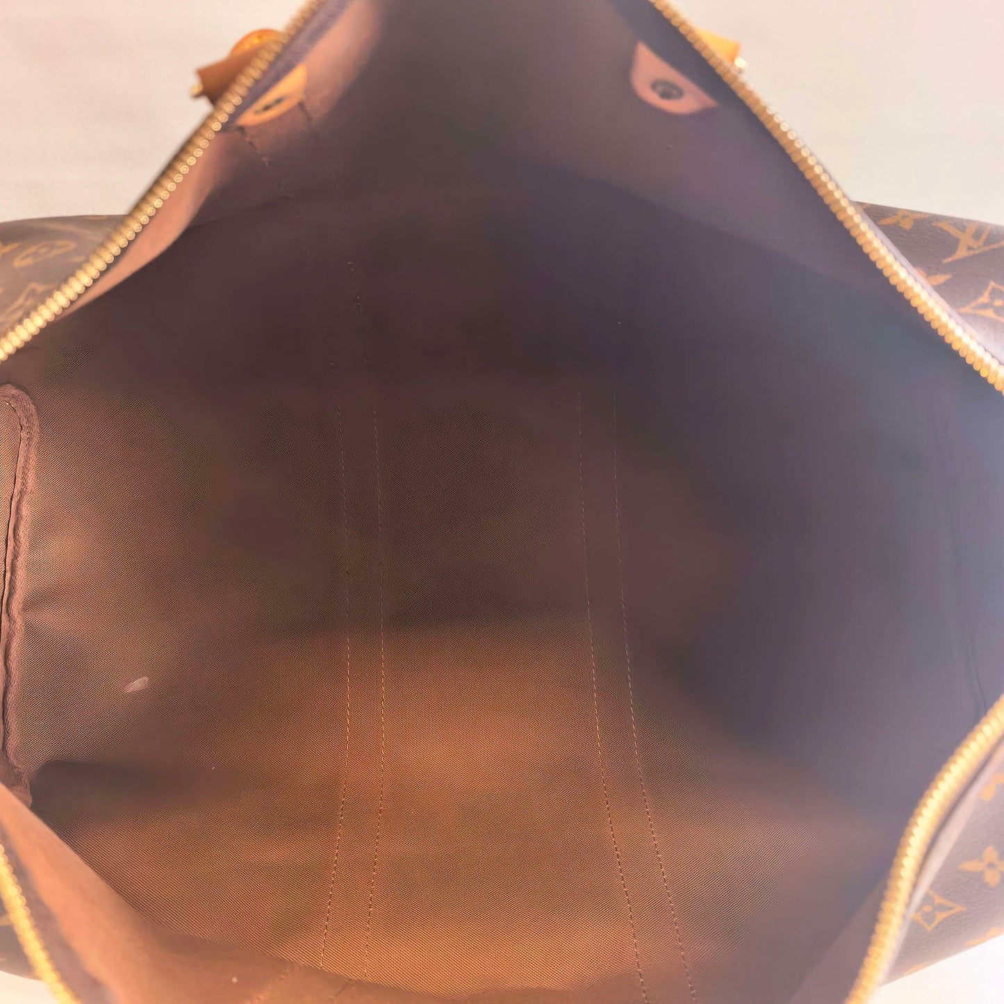 Louis Vuitton - Keepall - Cloth - Brown - (large)
