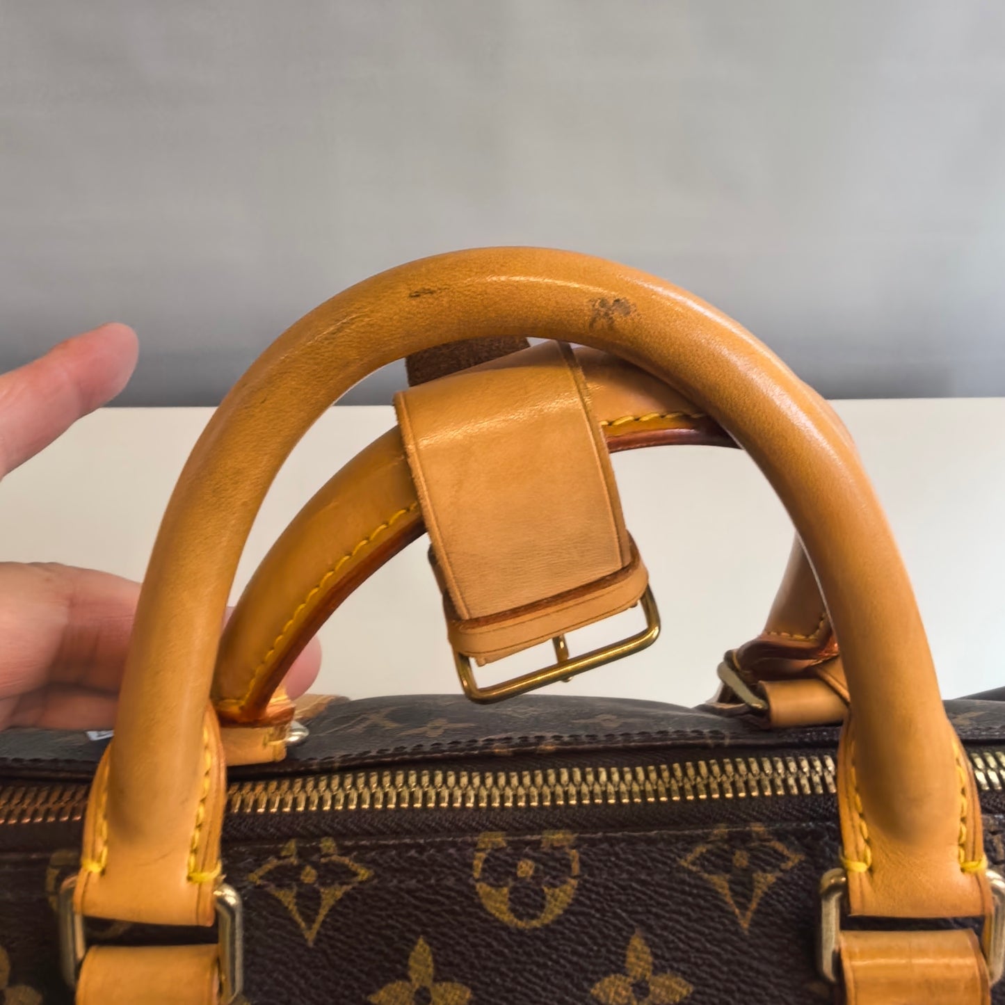 Louis Vuitton - Keepall - Cloth - Brown - (large)