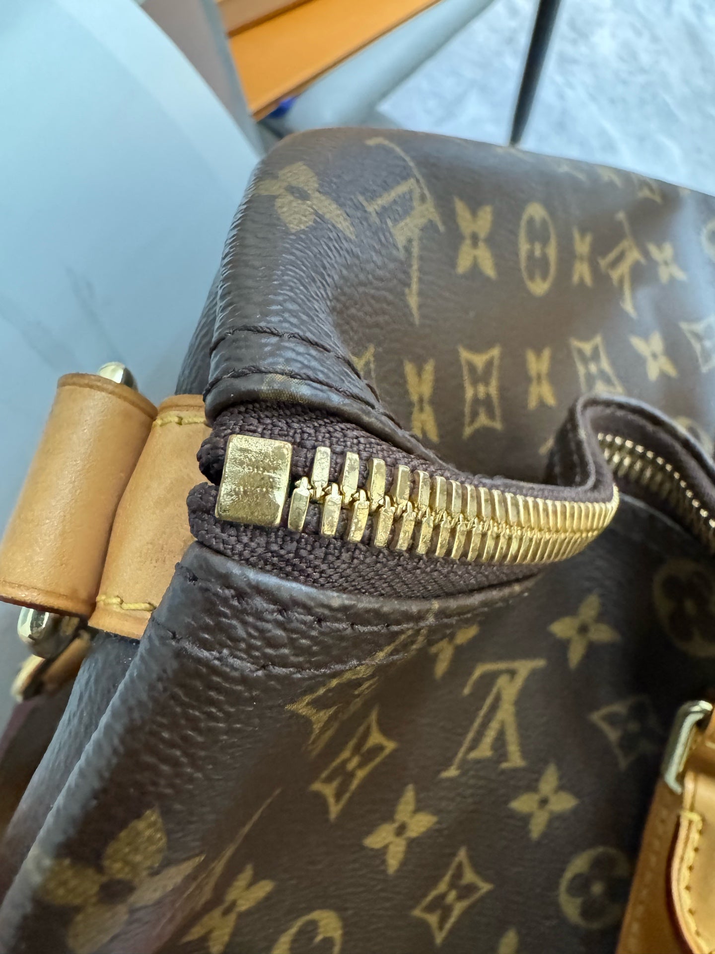 Louis Vuitton - Keepall - Cloth - Brown - (large)