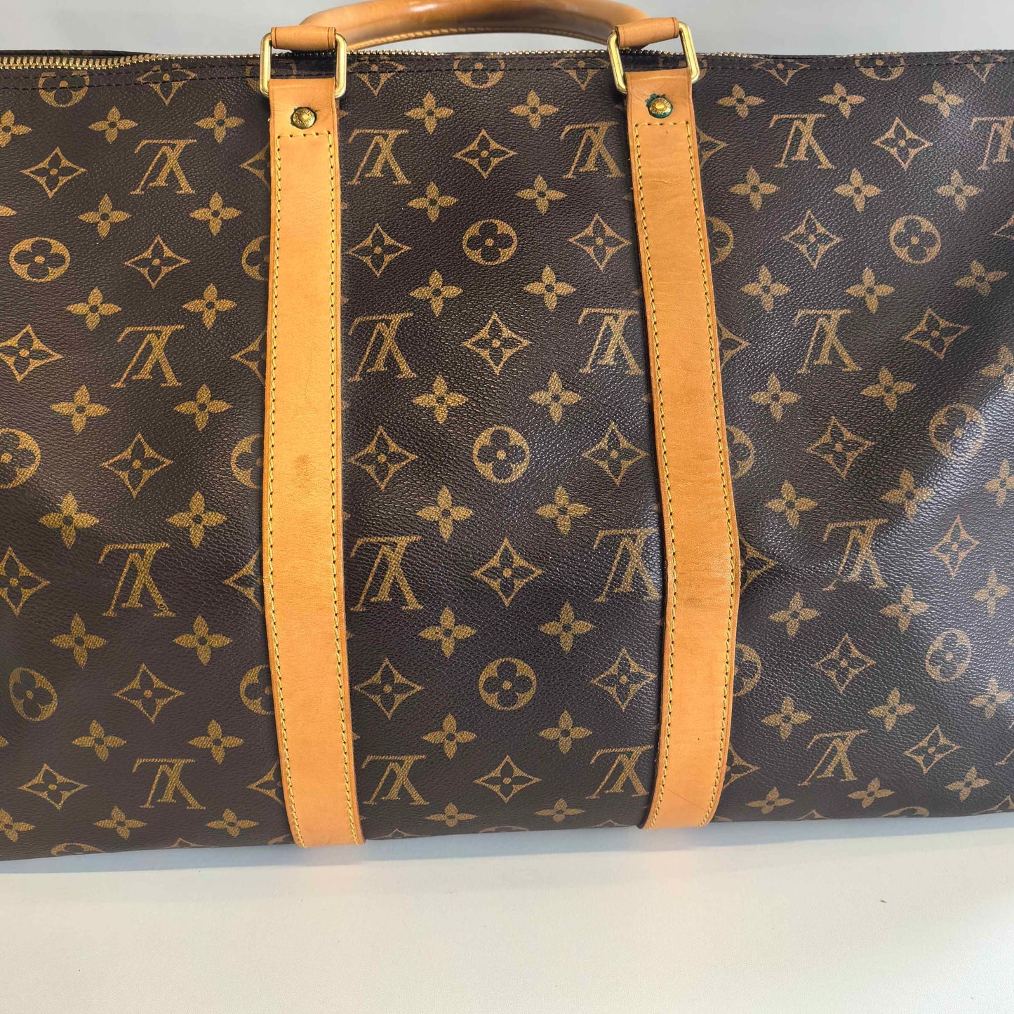 Louis Vuitton - Keepall - Cloth - Brown - (large)