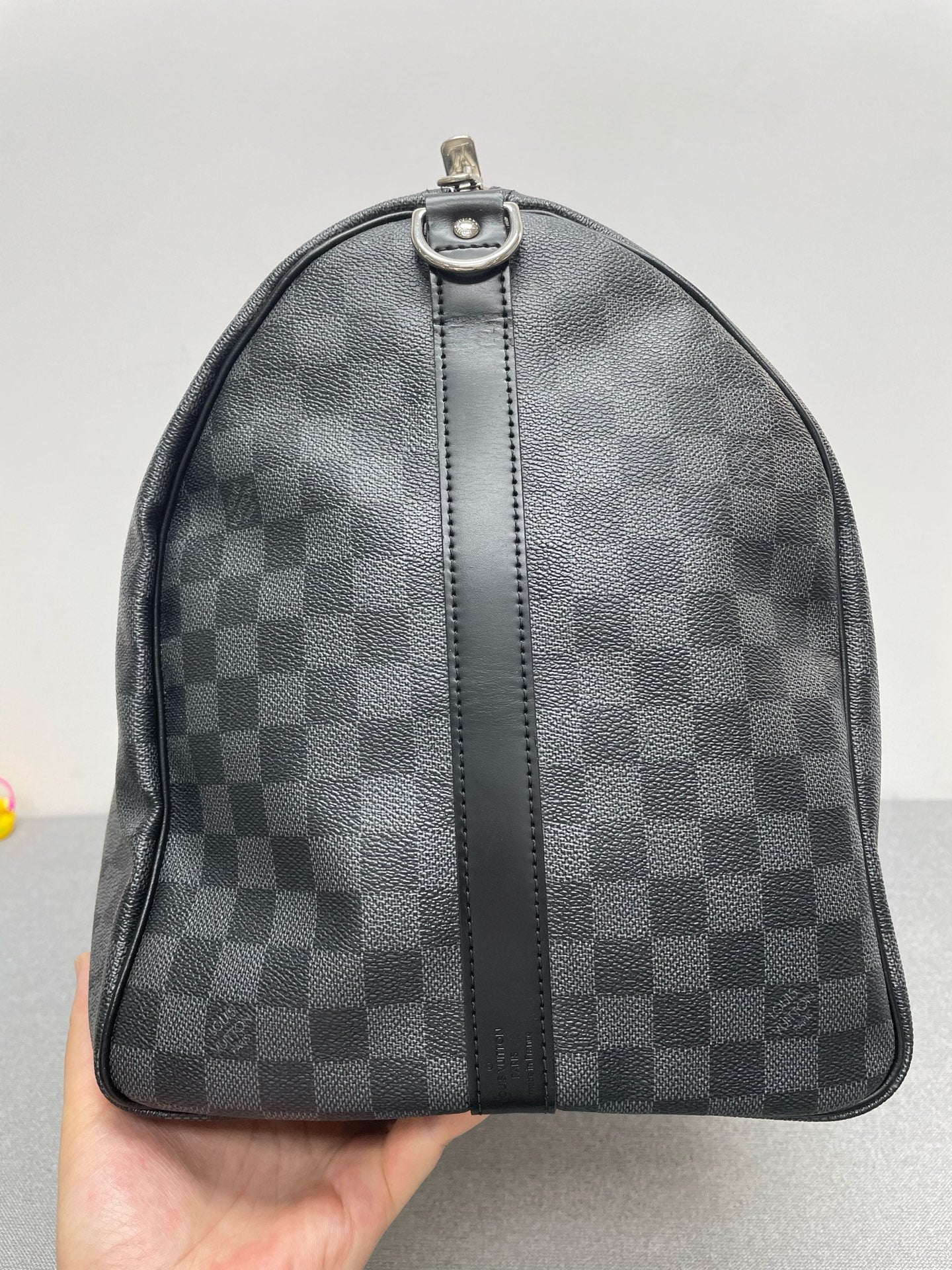 Louis Vuitton - Keepall - Leather - Black - (large)
