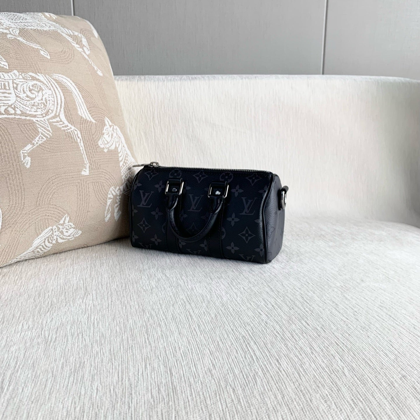 Louis Vuitton - Keepall - Leather - Black - (mini)