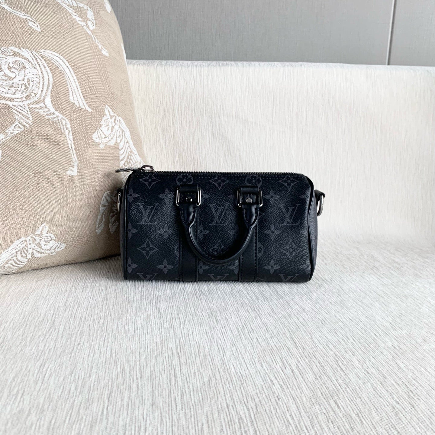Louis Vuitton - Keepall - Leather - Black - (mini)