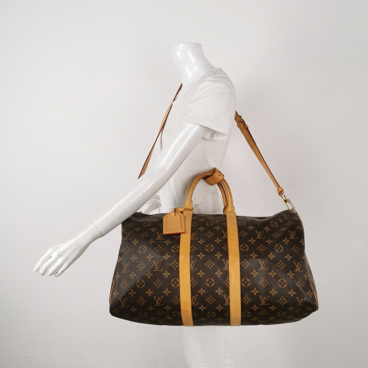 Louis Vuitton - Keepall - Leather - Brown - (Large)