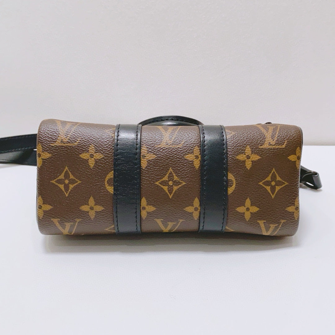 Louis Vuitton - Keepall XS Scarecrow - Monogram coated canvas with leather trim - Brown - (mini)