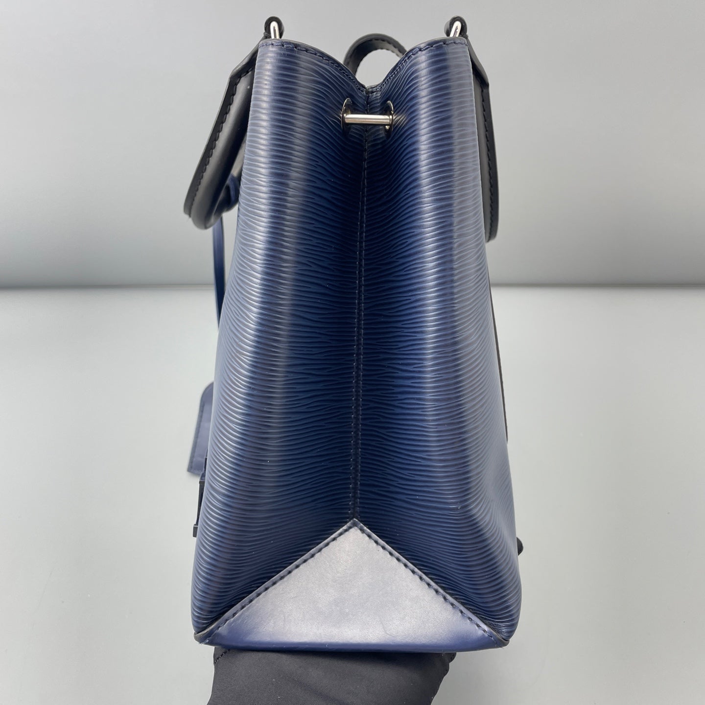 Louis Vuitton - Kleber - Leather - Blue - (large)