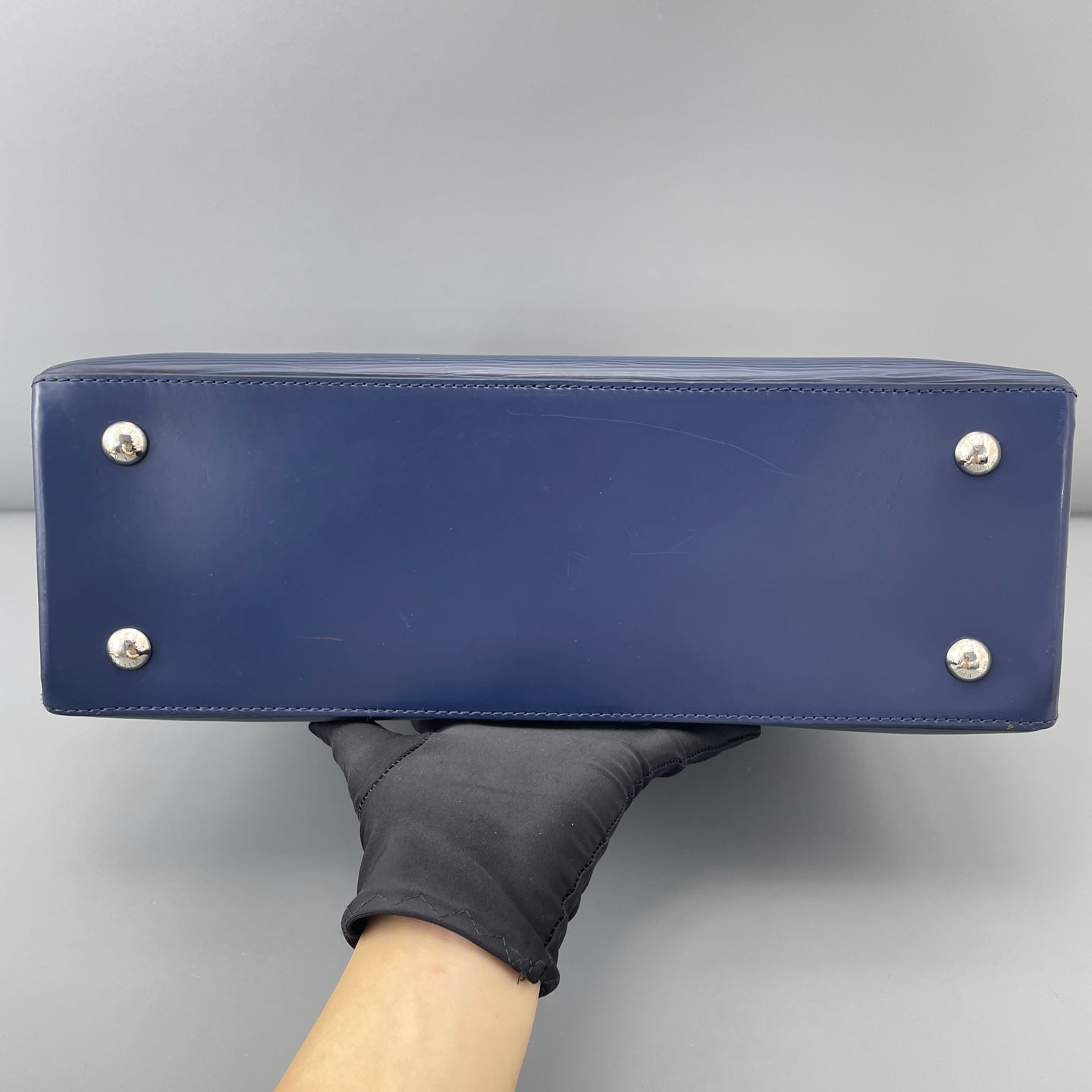 Louis Vuitton - Kleber - Leather - Blue - (large)