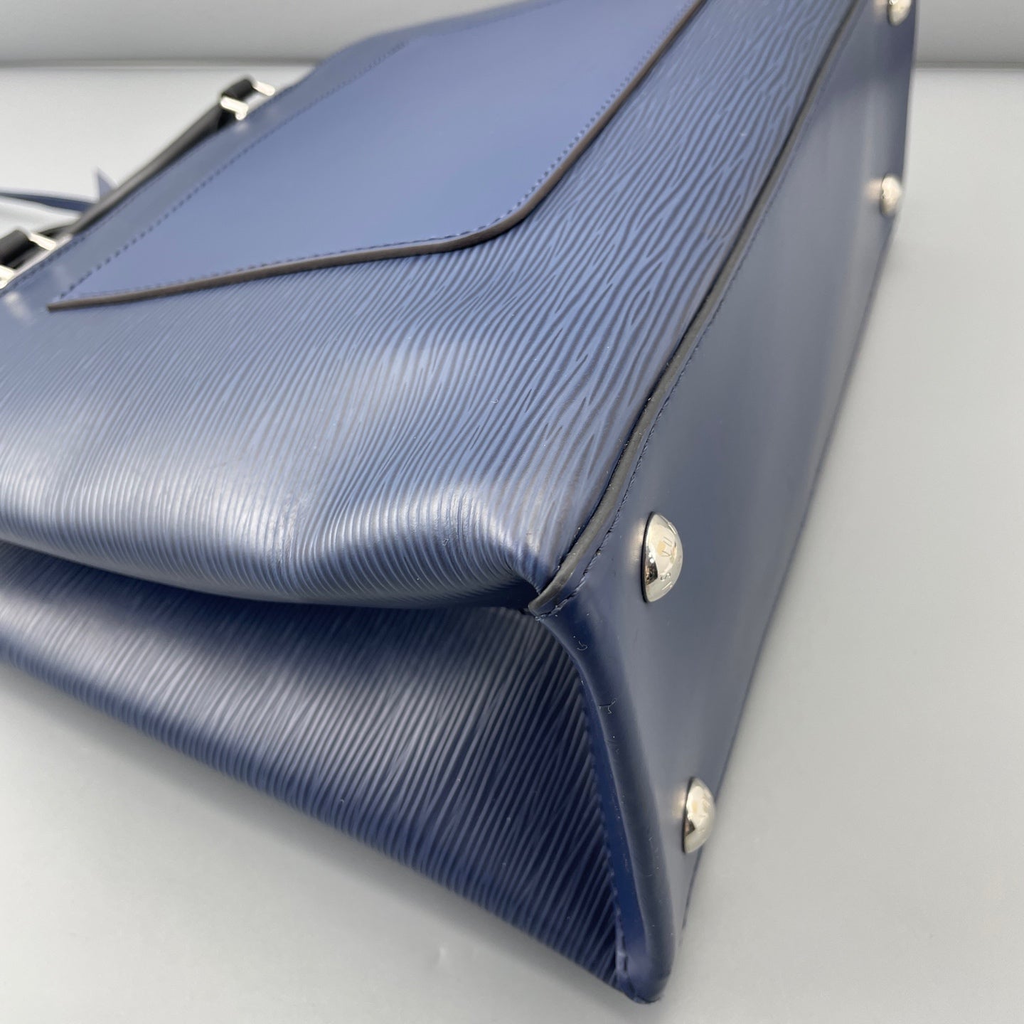 Louis Vuitton - Kleber - Leather - Blue - (large)
