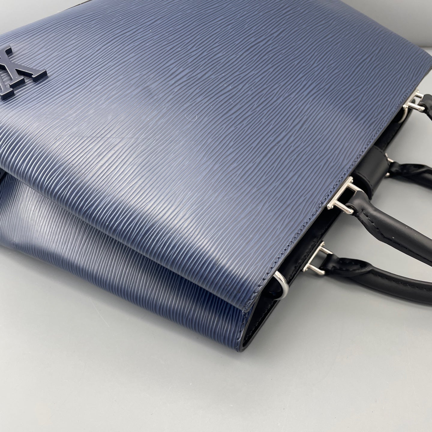 Louis Vuitton - Kleber - Leather - Blue - (large)