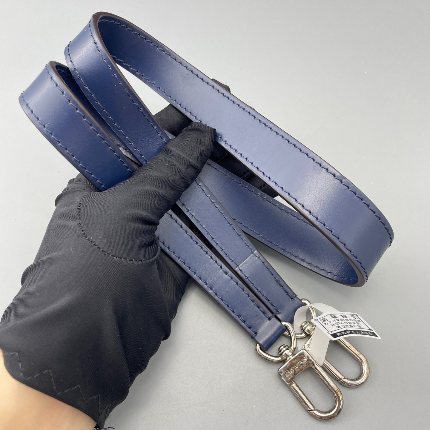 Louis Vuitton - Kleber - Leather - Blue - (large)