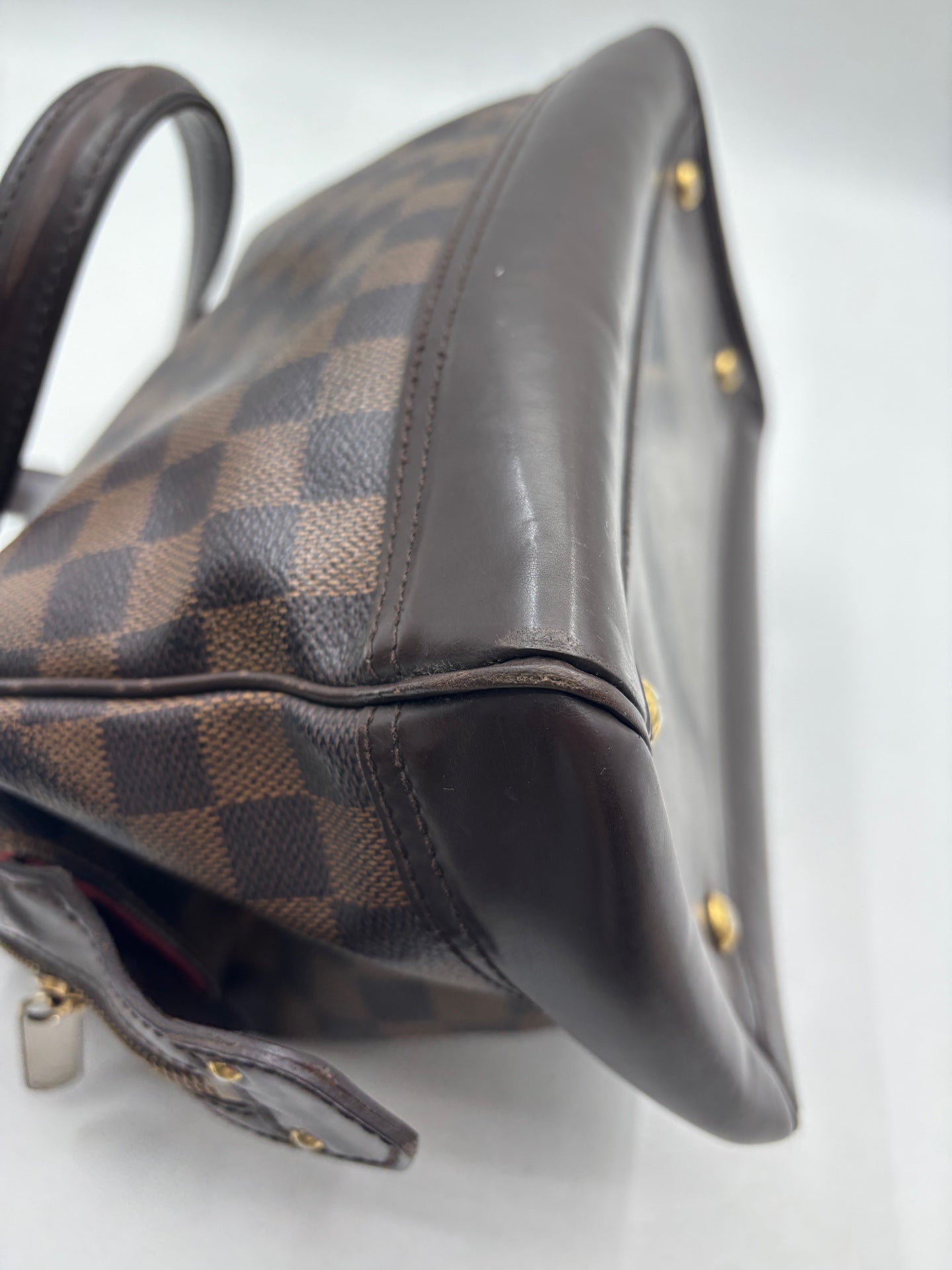 Louis Vuitton - Knightsbridge Commemorative Edition - Damier Ebene coated canvas with leather trim - Brown - (Medium)